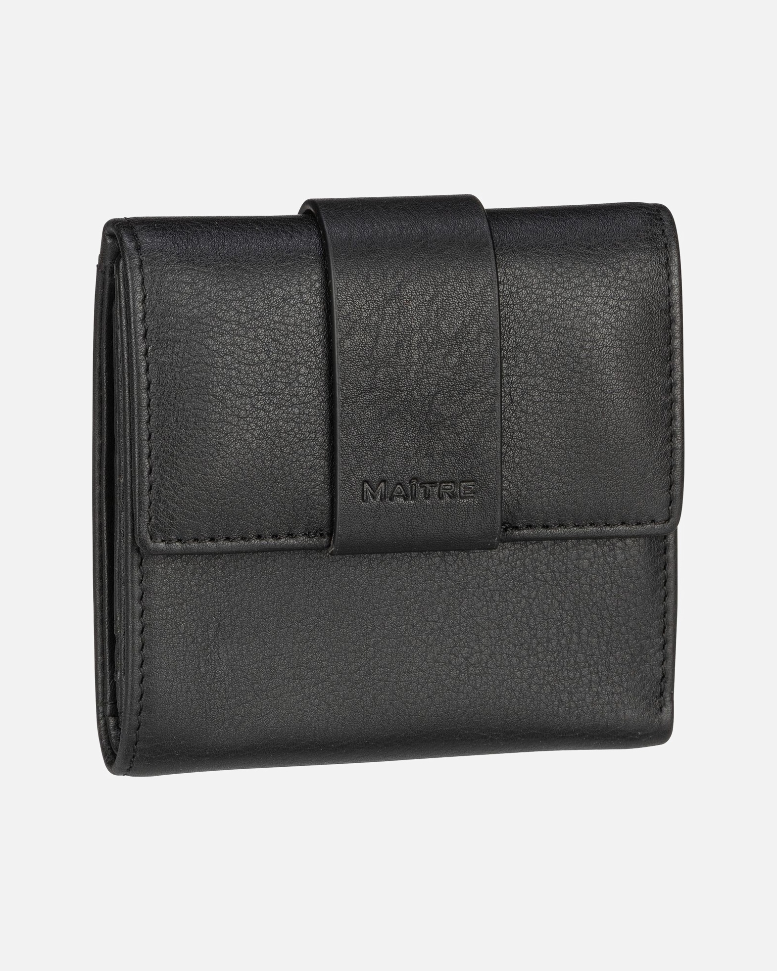 Portemonnaie für Weiblich Maître Geldbörse Kirschroth Dalene Wallet SQ5F Black