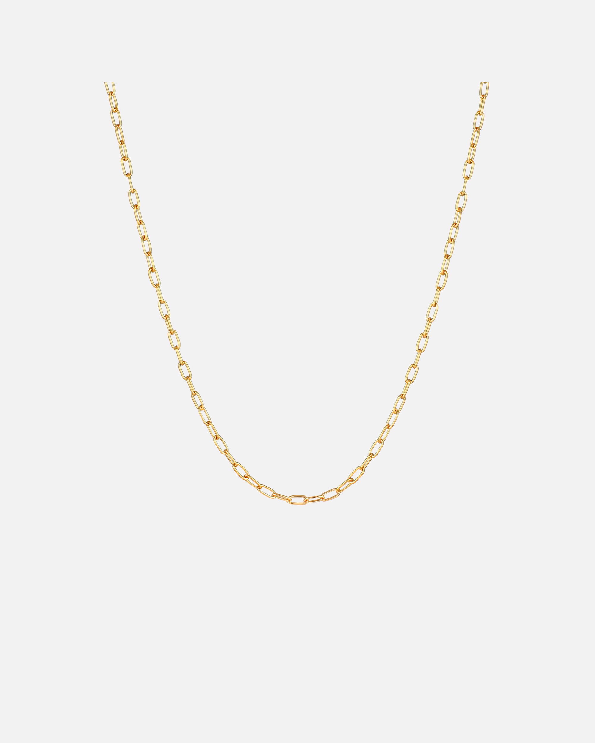 Halskette für Männlich KUZZOI Herren Gliederkette Oval Basic Fein 925 Silber 1 Stück