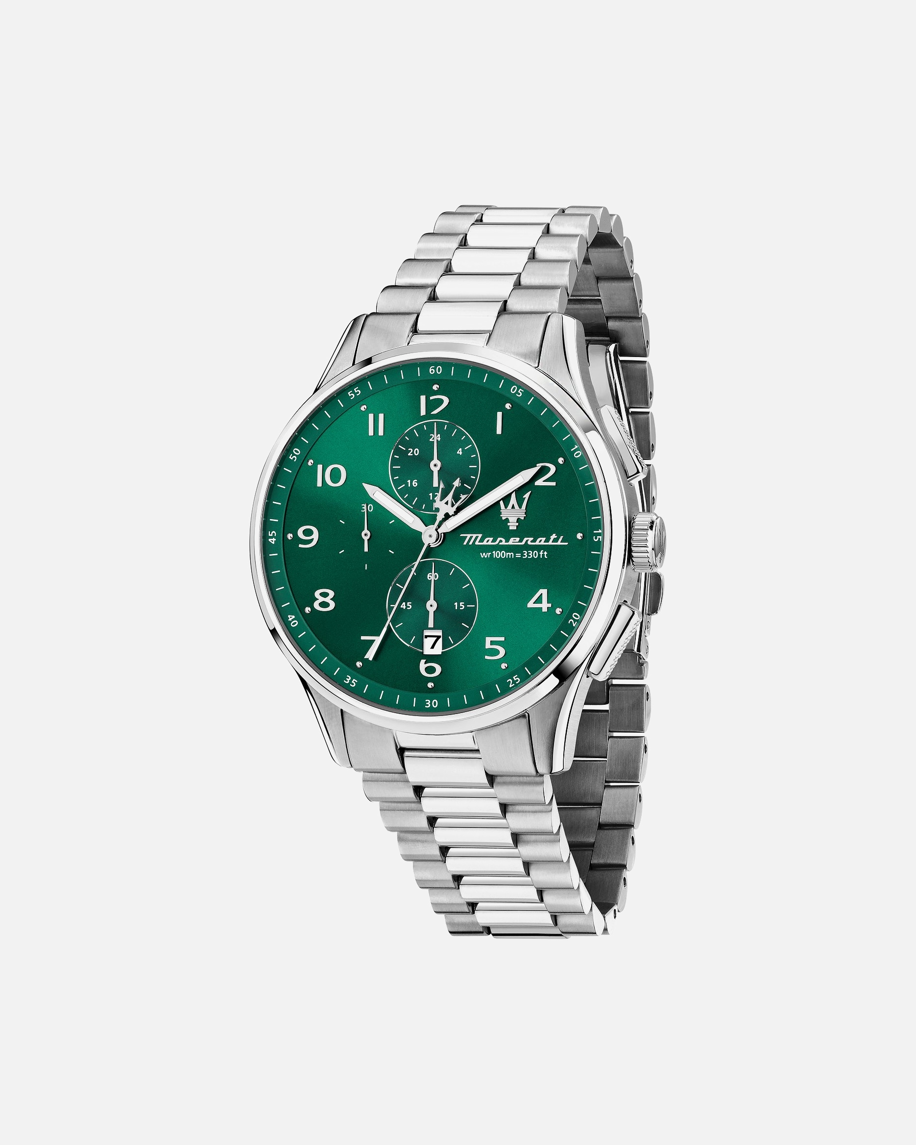 Uhr für Männlich Chronograph Edelstahl One Size