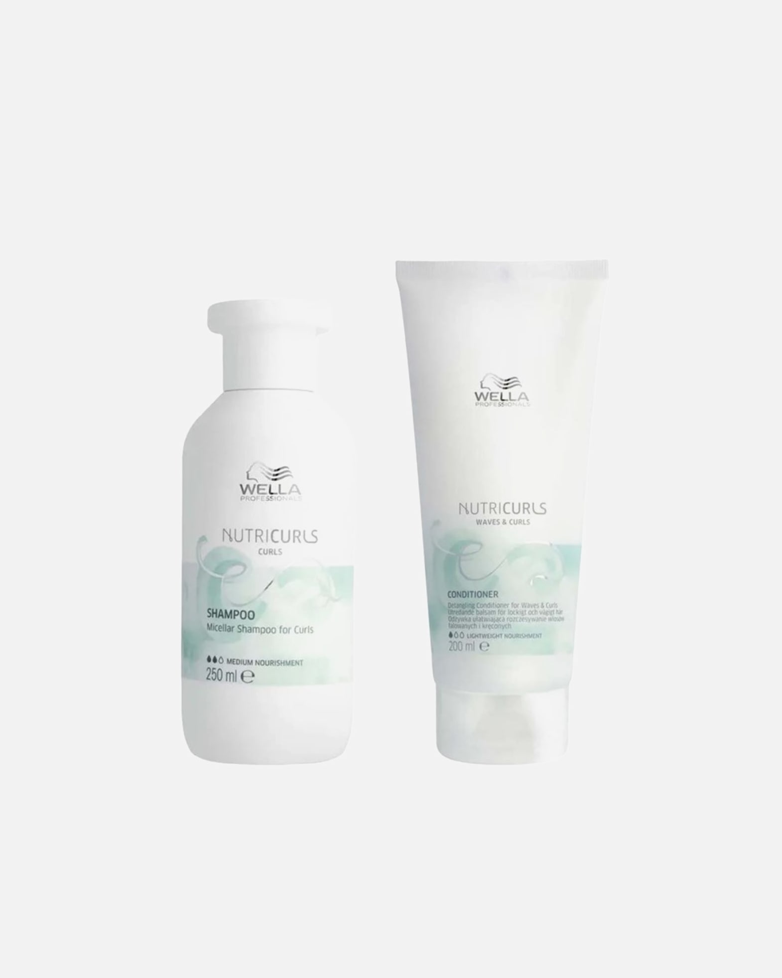 Haarpflegeset für Weiblich Wella Nutricurls Bundle 1 Stück