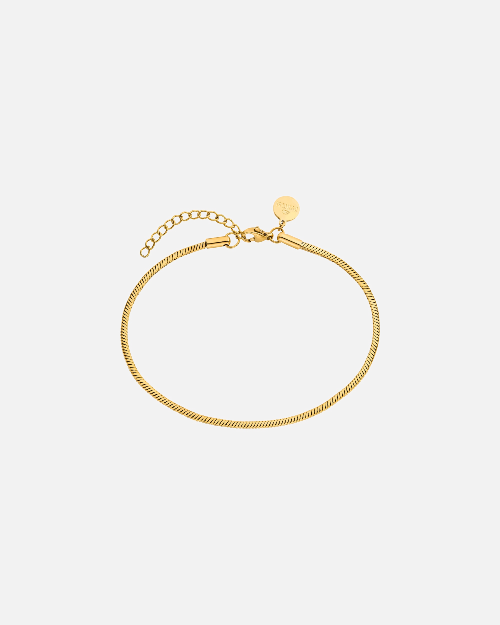 Fußschmuck für Weiblich Purelei Flare Fußkette 100% Edelstahl Gold