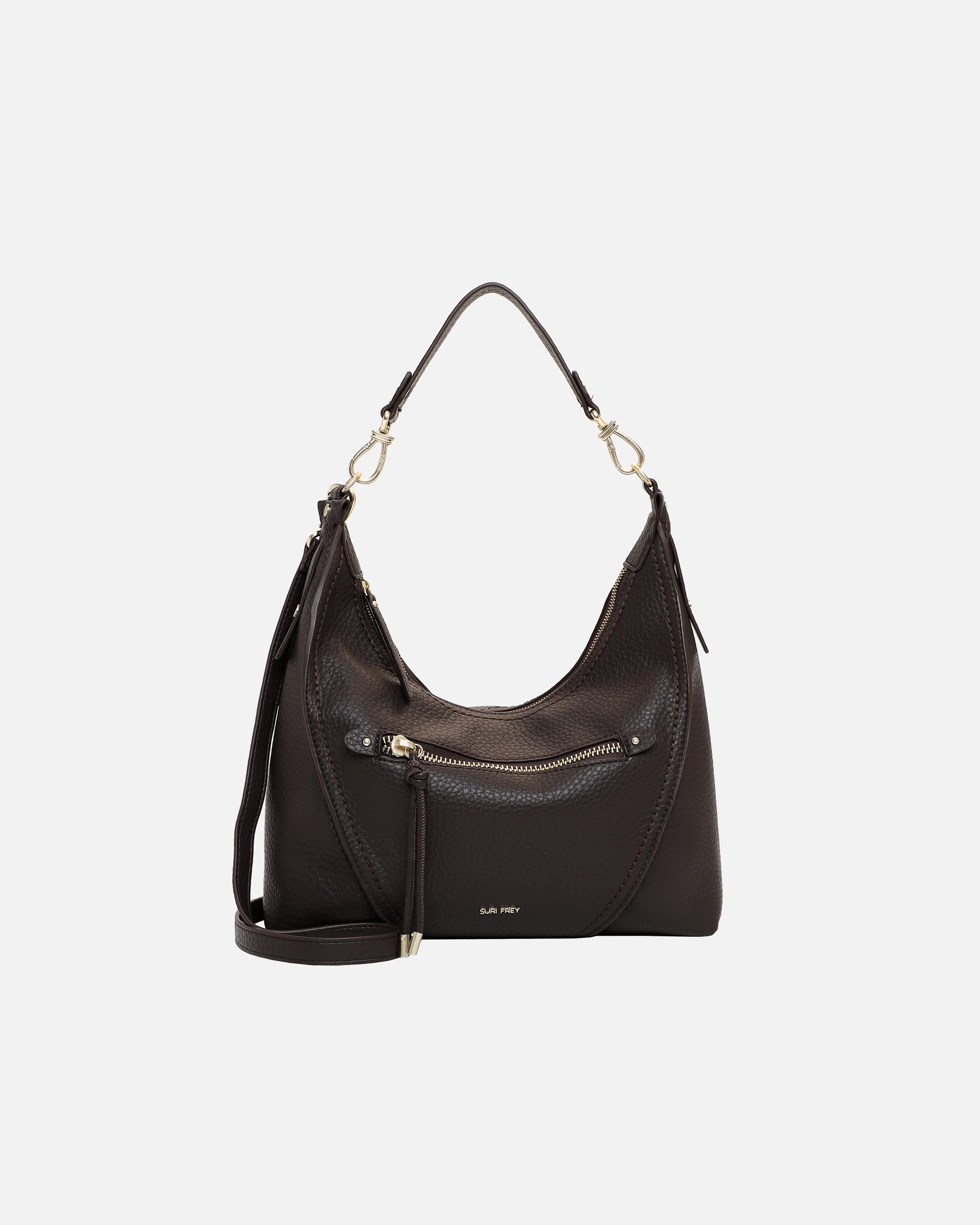 Tasche für Weiblich SURI FREY Beutel SFY Soey Braun