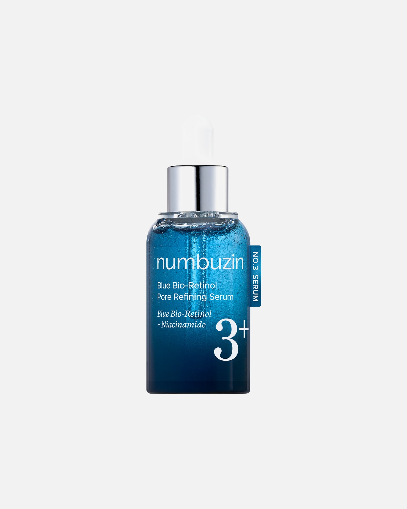 Glow Serum für Unisex Numbuzin No.3 Blue Bio-Retinol Pore Refining Serum 30 ml