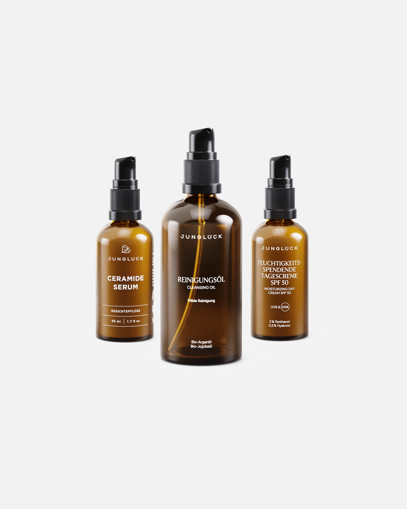 Gesichtspflegeset für Weiblich Junglück Set Hautbarriere stärken mit SPF 50 1 Stück
