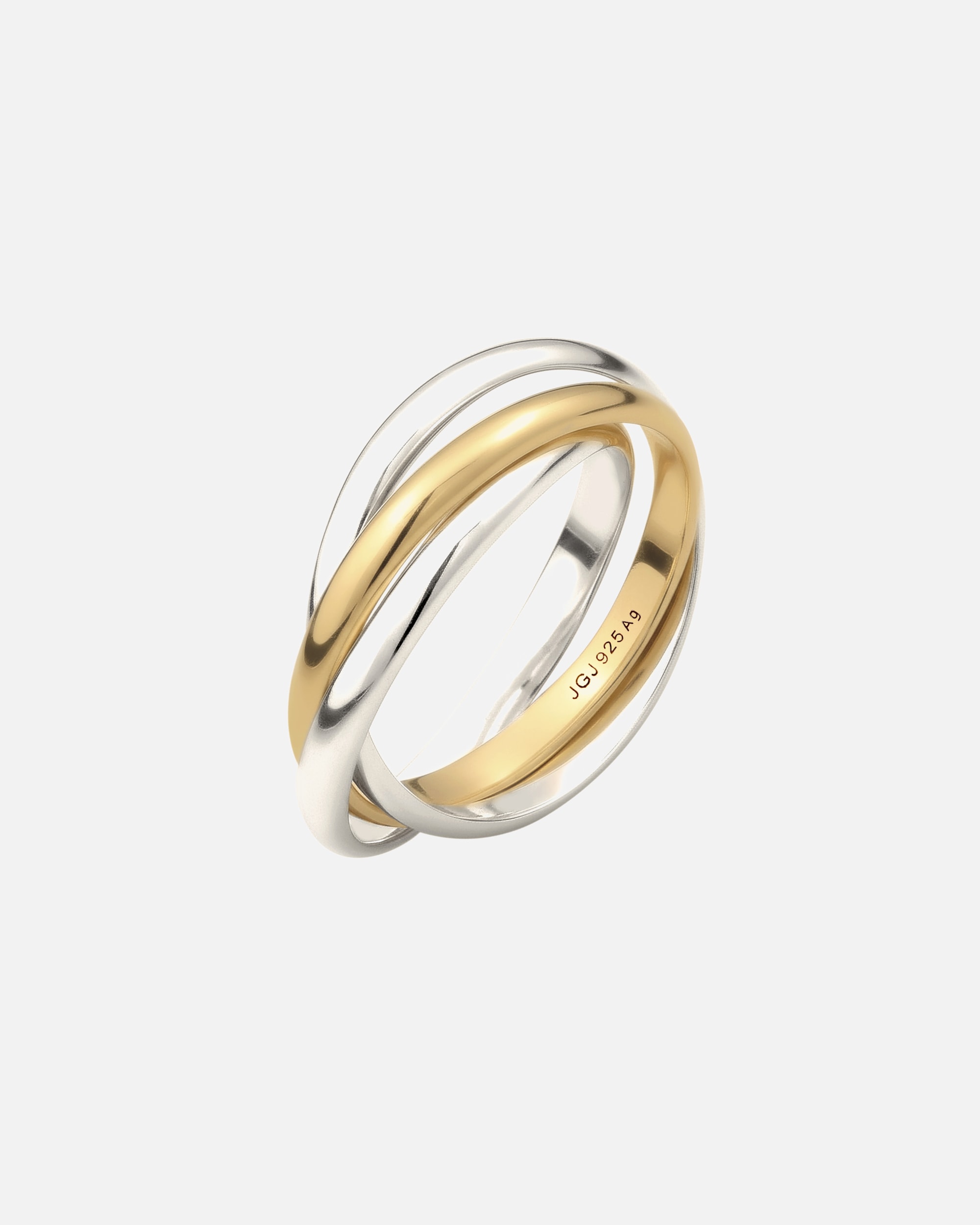 Ring für Weiblich Elli Basic Wickelring Klassisches Design 925 Silber 1 Stück