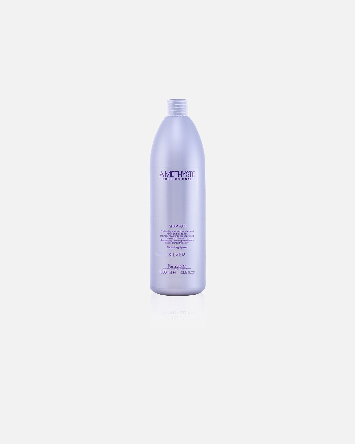 Shampoo für Unisex Farmavita AMETHYSTE silver shampoo 1000 ml