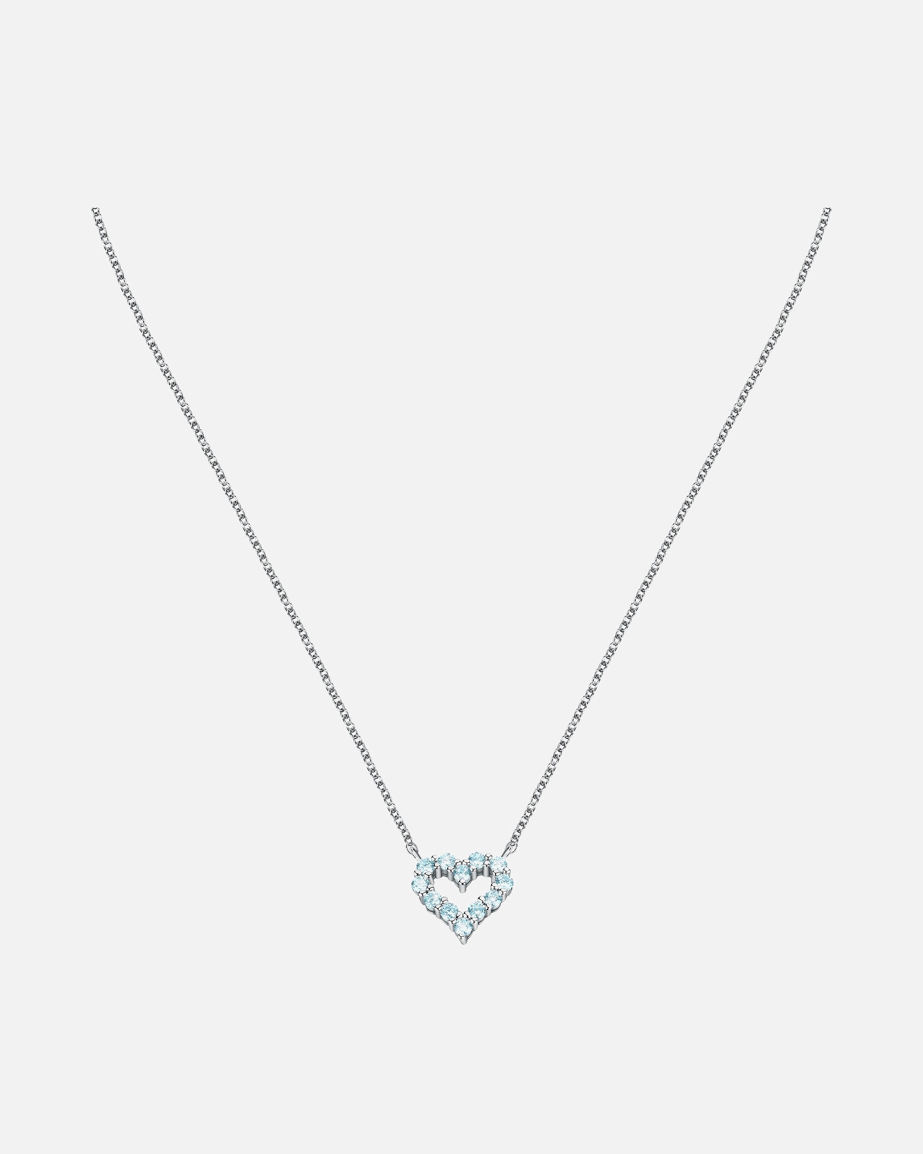 Halskette für Weiblich Morellato Default Brand Line Kette 925er Silber, recycelt blau, silber