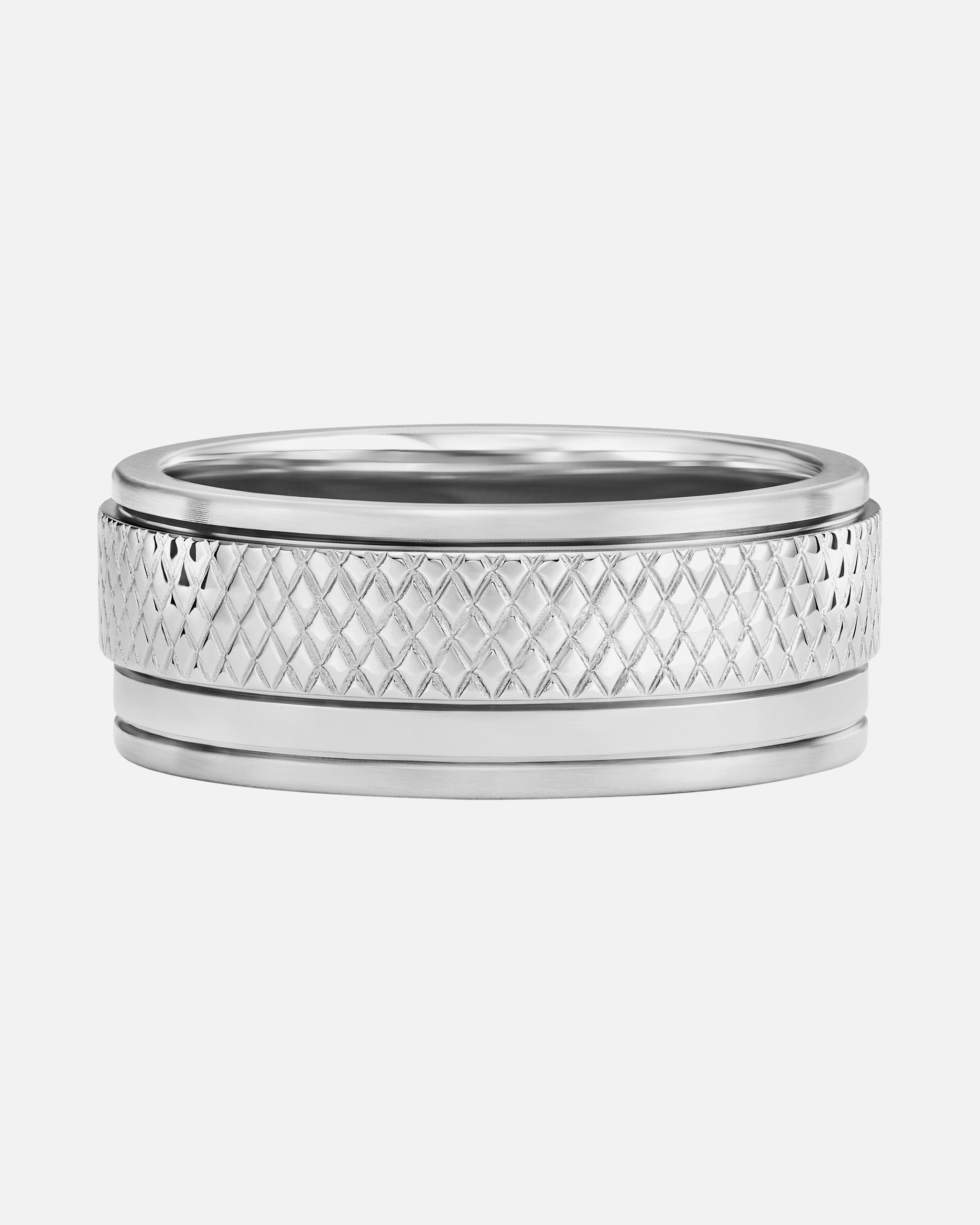 Ring für Männlich Fossil Herrenring Edelstahl 64