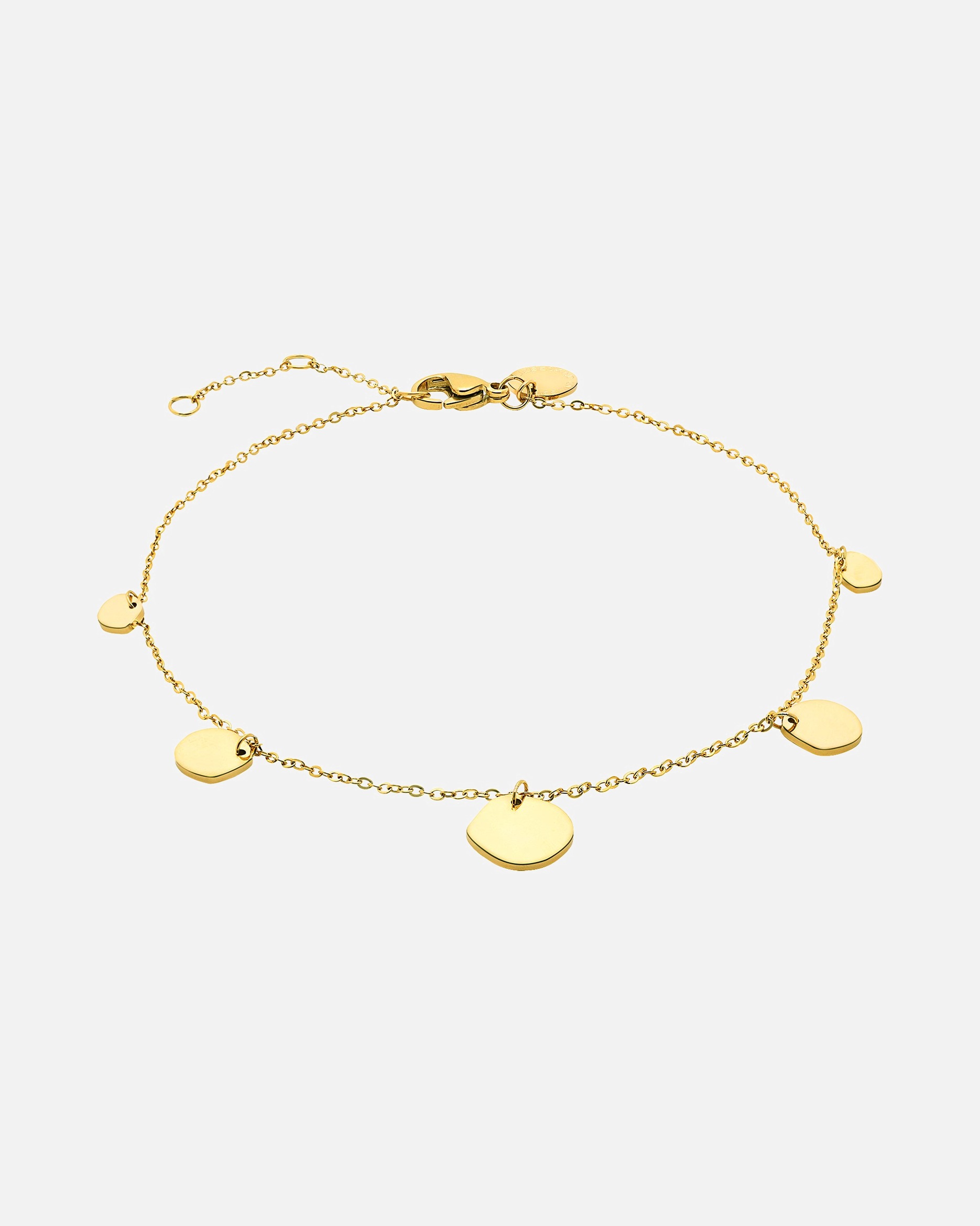 Schmuck für Weiblich Liebeskind Fußkette Edelstahl gelbgold