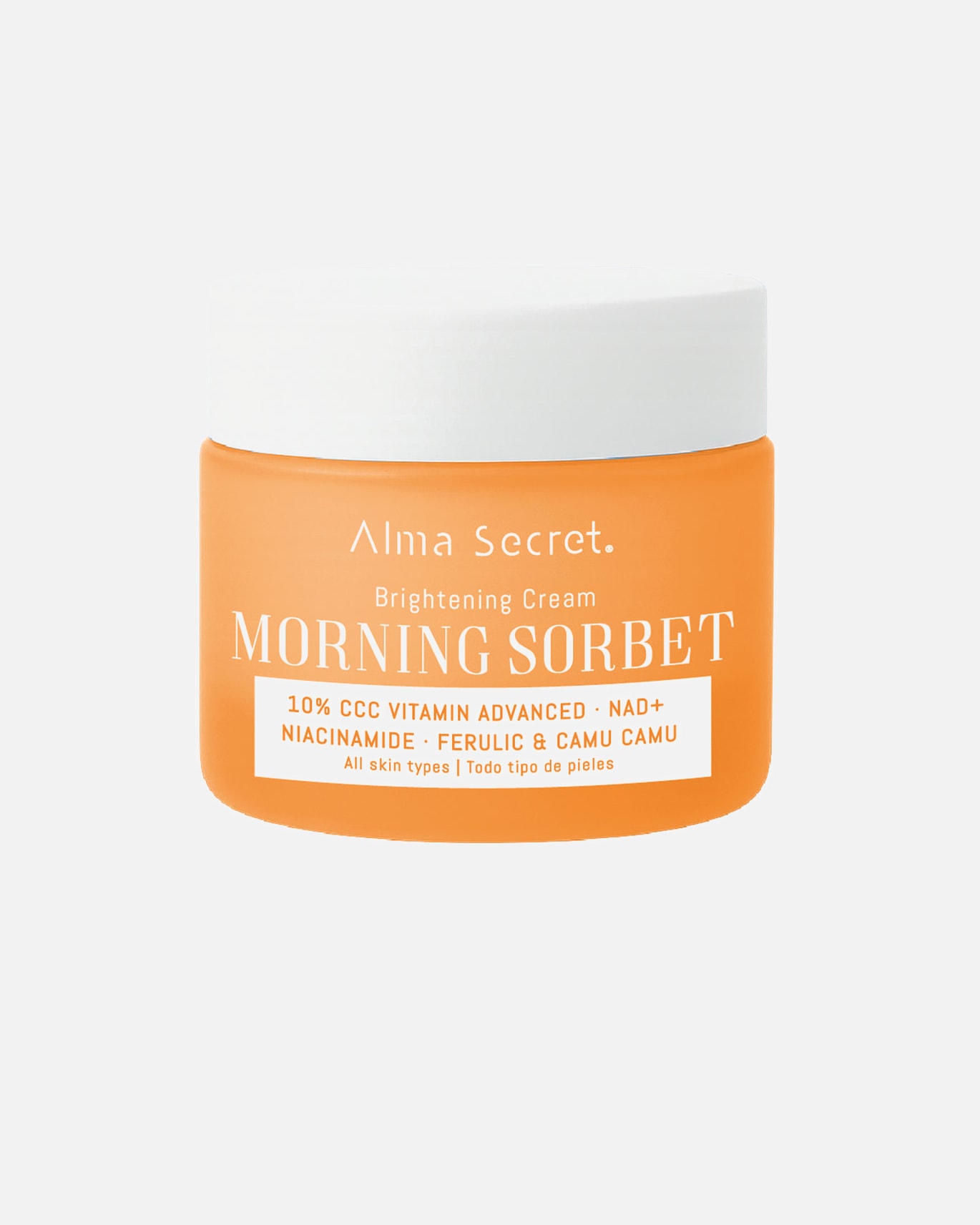Gesichtscreme für Unisex Alma Secret MORNING SORBET aufhellende Creme 50 ml