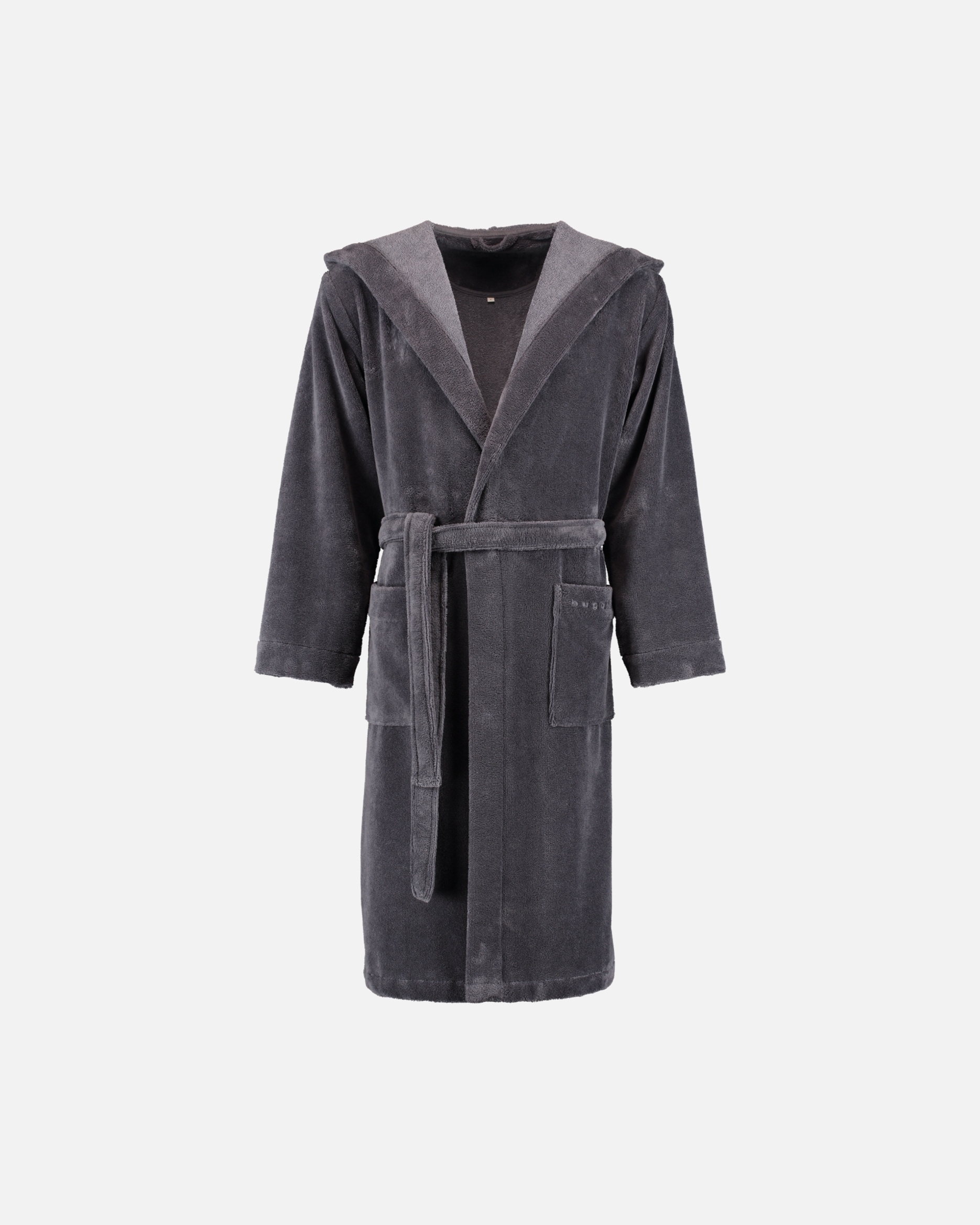 Bademantel für Männlich Bugatti Bugatti Bademäntel Herren Kapuze Roberto graphit - 766 M