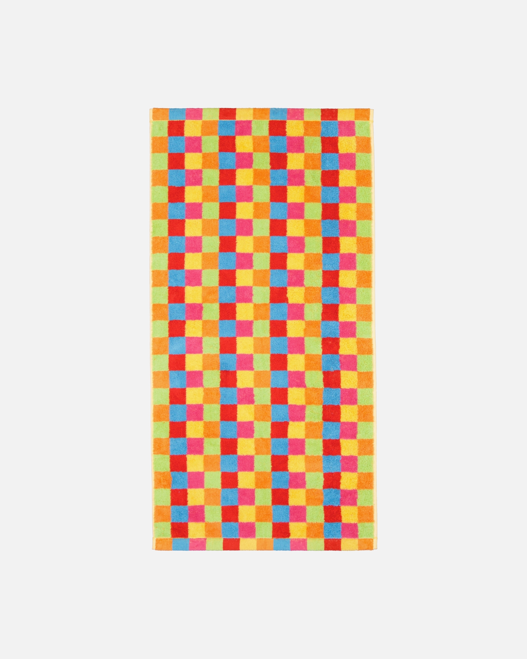 Handtuch für Unisex Cawö Cawö Handtücher Life Style Karo 7017 multicolor - 25 Handtuch 50x100 cm