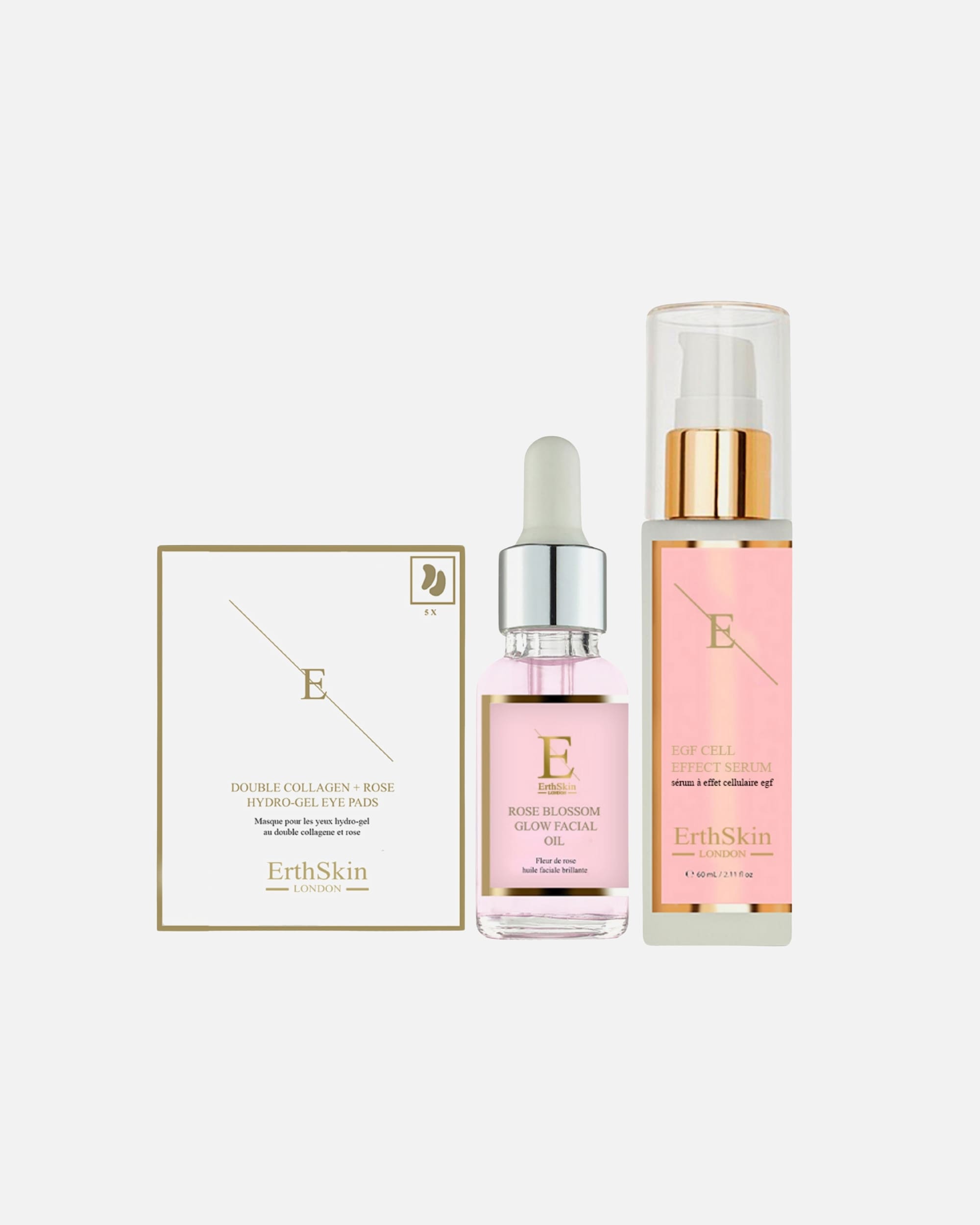 Gesichtspflegeset für Weiblich EGF Radiance & Eye Boost Set 1 Stück
