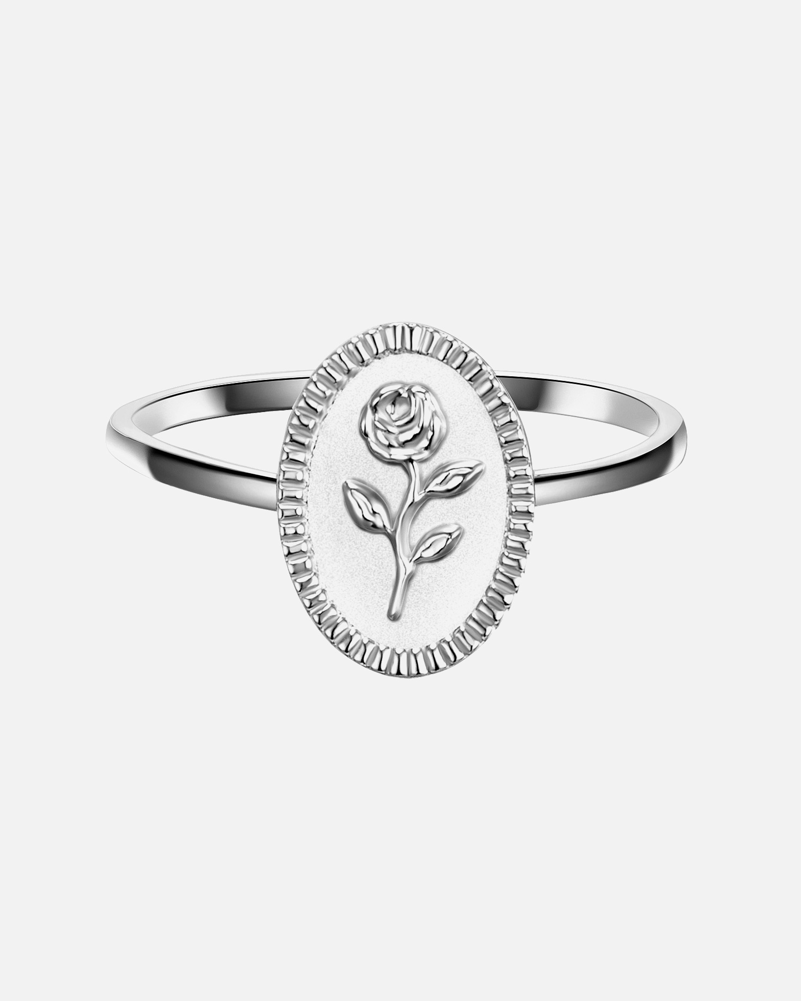 Ring für Weiblich Glanzstücke München Ring Blume aus Sterling Silber in silber 48