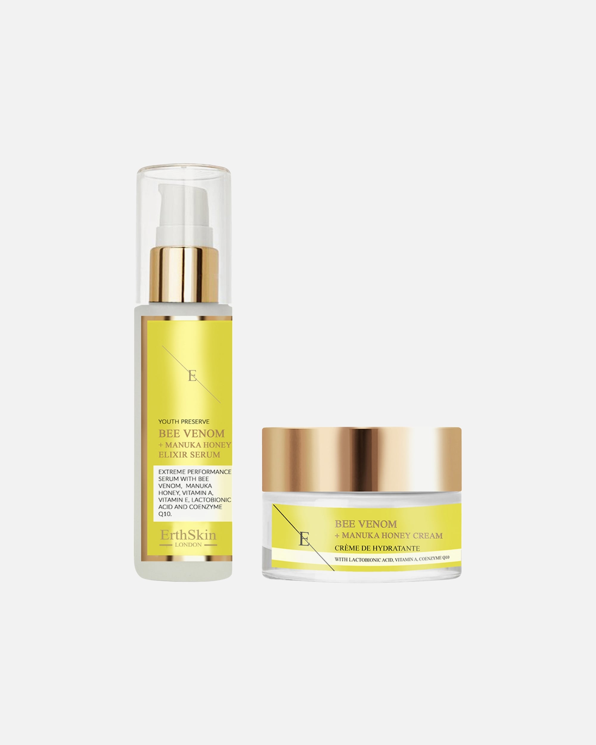 Gesichtspflegeset für Weiblich ErthSkin London Bienen-Leucht-Duo-Set 1 Stück