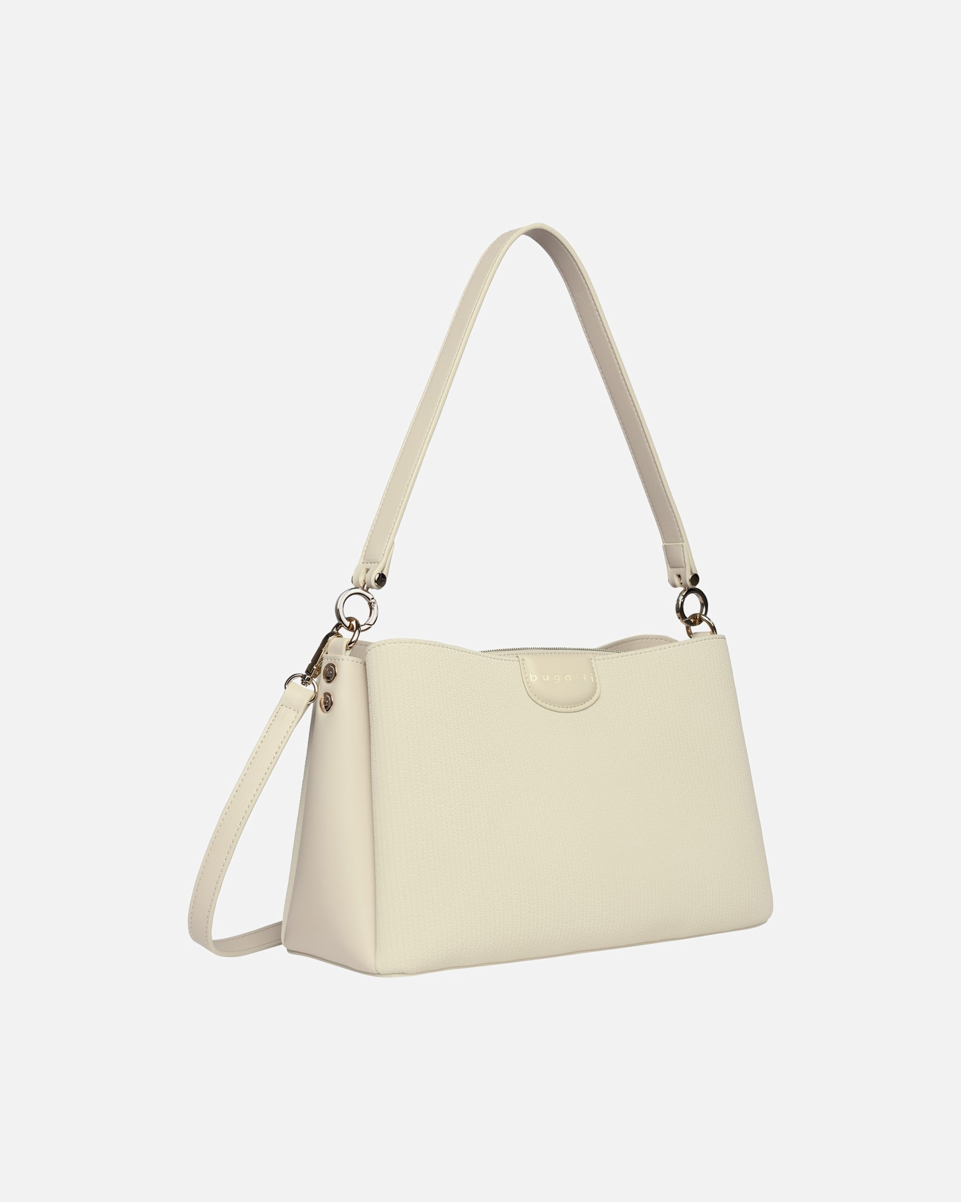 Handtasche für Weiblich Bugatti Handtasche Leah Shoulder Bag M Beige