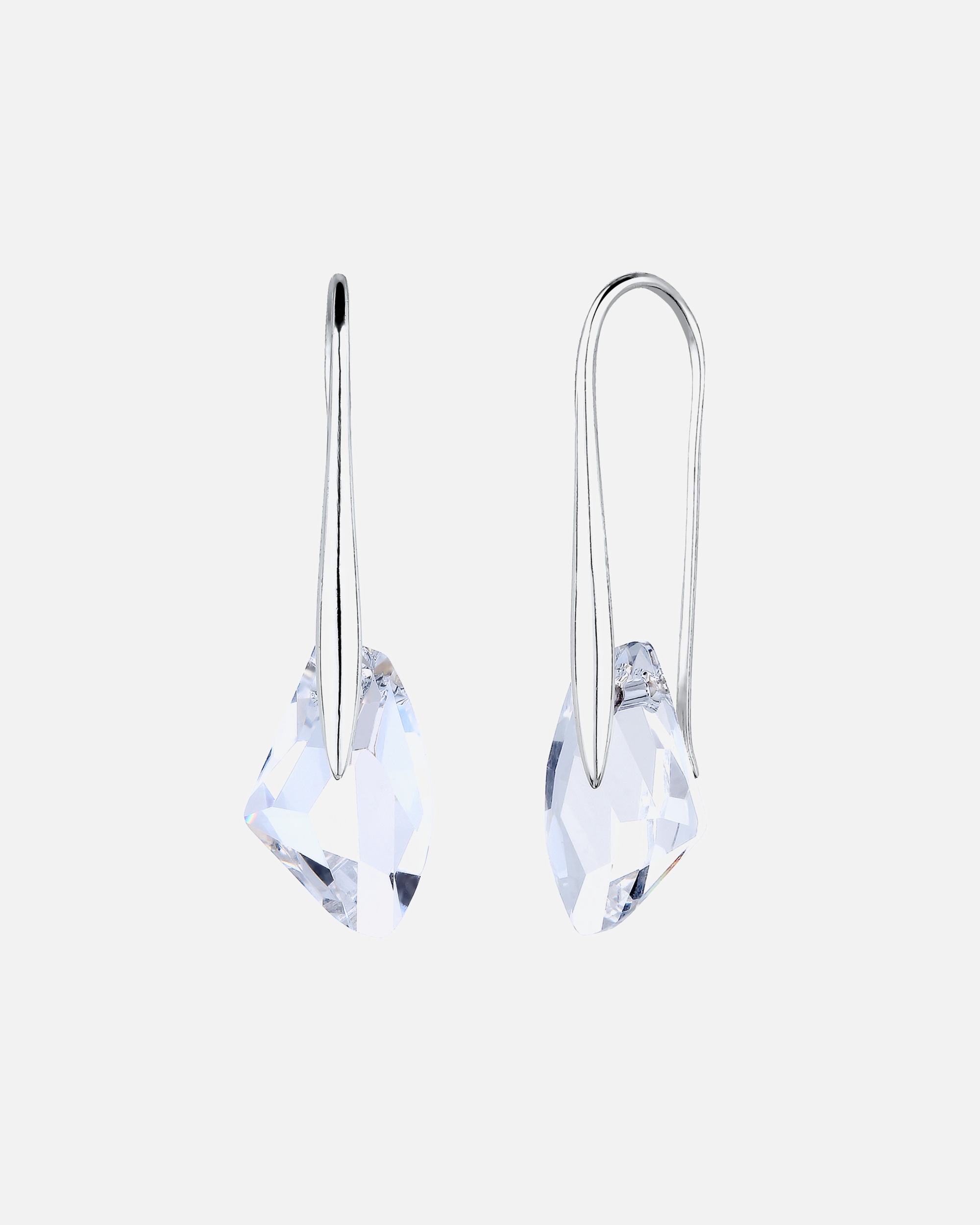 Ohrringe für Weiblich Elli Tropfen Blau 925 Silber, mit Kristallen von Swarovski® 1 Stück