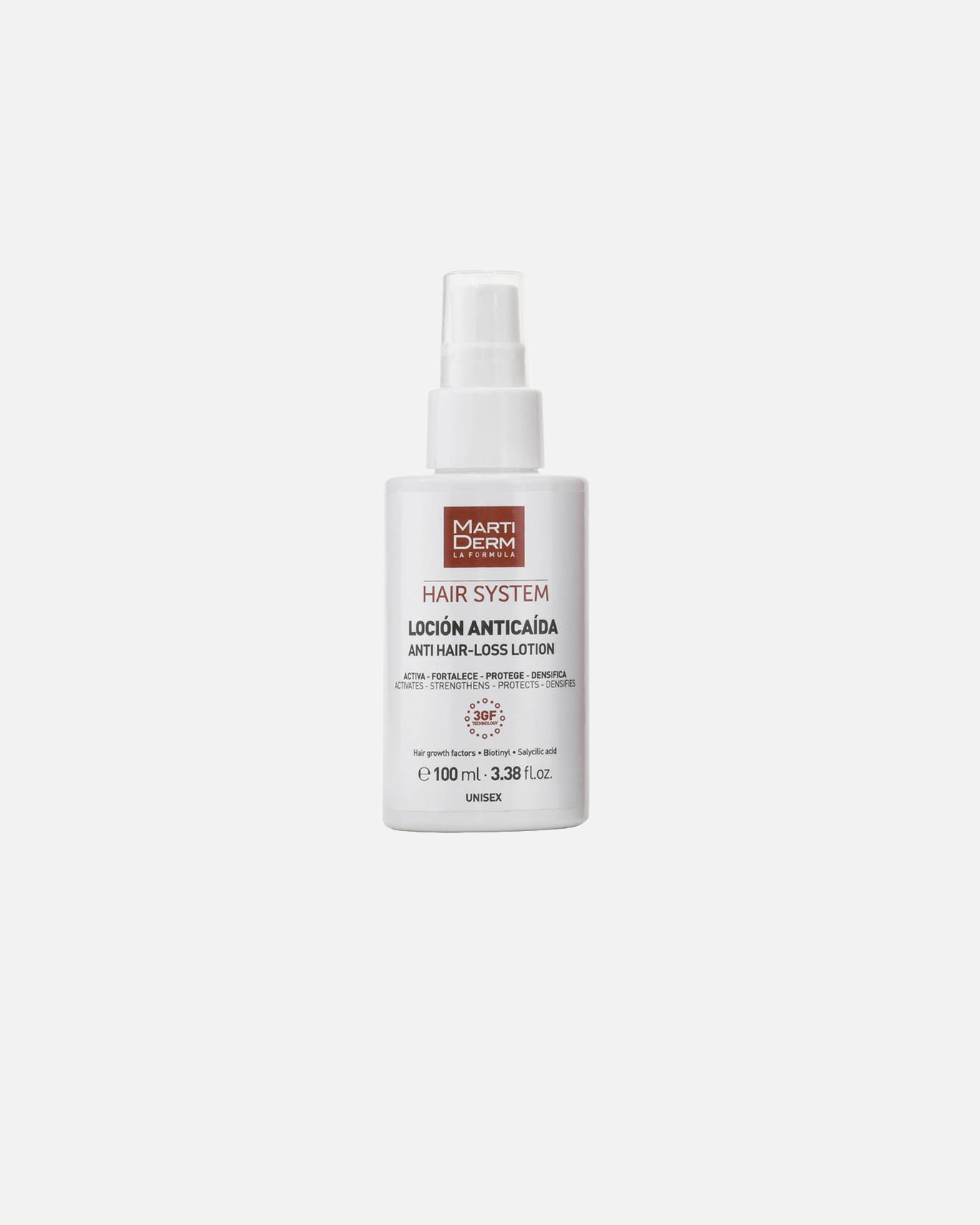 Kopfhautpflege für Unisex Martiderm HAIR SYSTEM Anti-Haarausfall-Lotion 100 ml