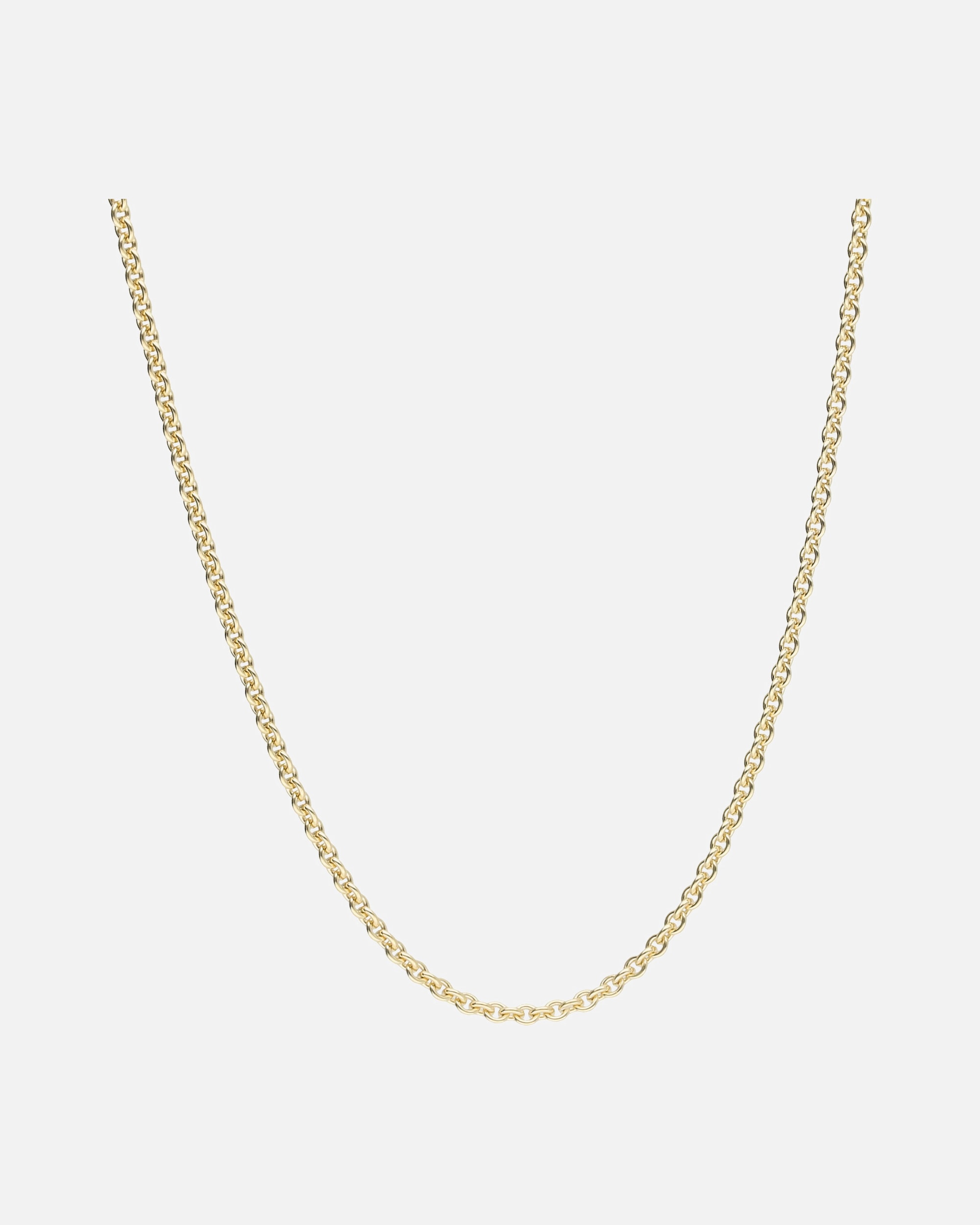 Halskette für Weiblich Luigi Merano Kette Ankerkette, massiv, Gold 585 50 cm