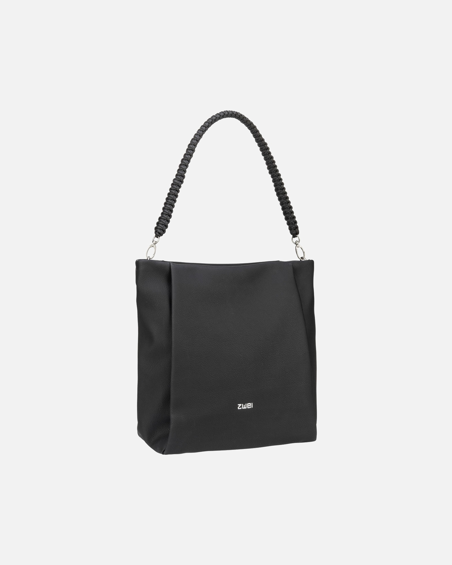 Umhängetasche für Weiblich ZWEI Handtasche Yuna YU120 Nubuk/Black