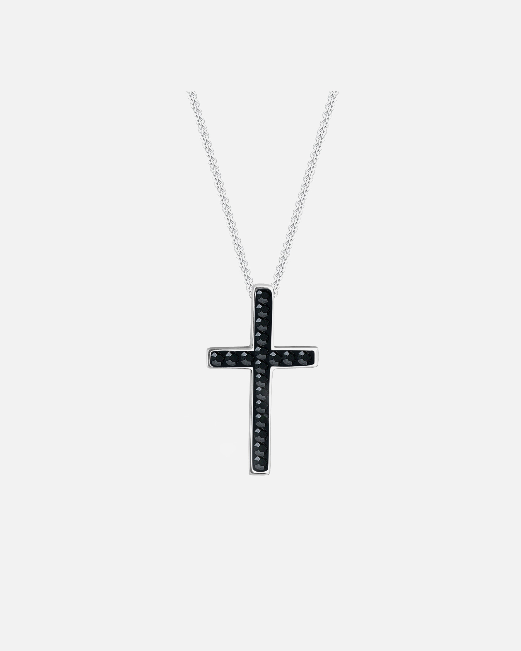 Halskette für Weiblich Elli Kreuz Religion 925 Sterling Silber, mit Kristallen von Swarovski® 1 Stück
