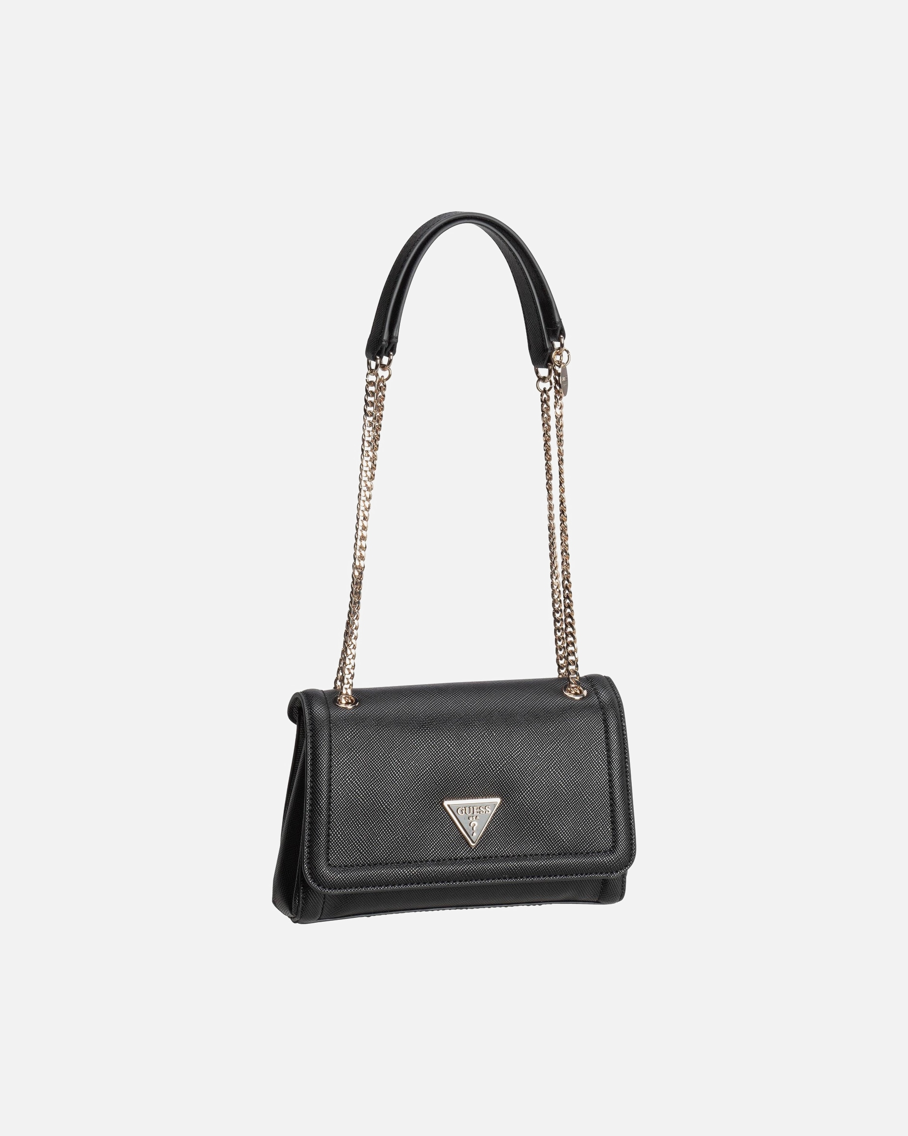 Handtasche für Weiblich GUESS Handtasche Noelle II Conv XBody Flap Black