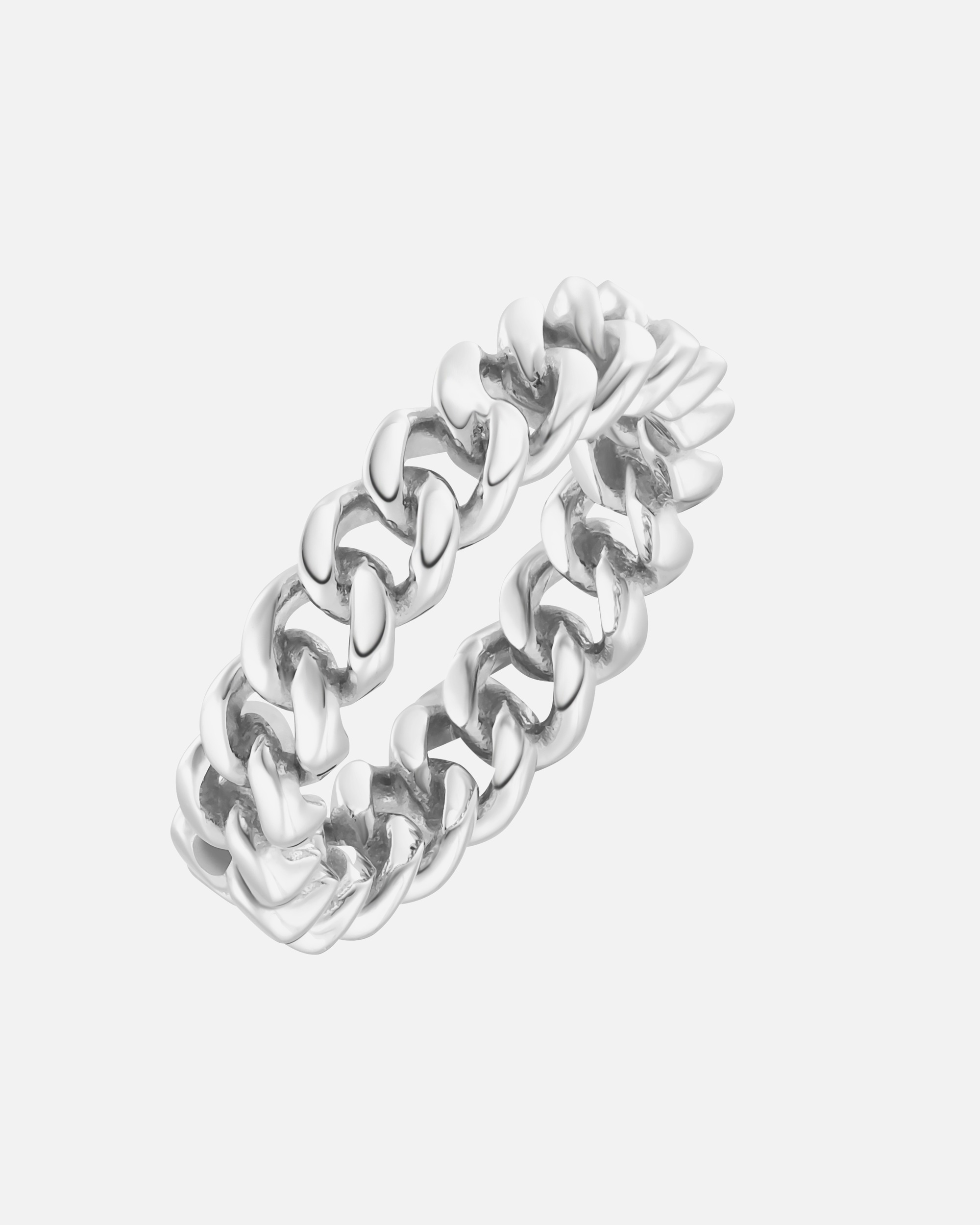 Ring für Weiblich Smart Jewel Ring Panzerkettenoptik, Silber 925 54