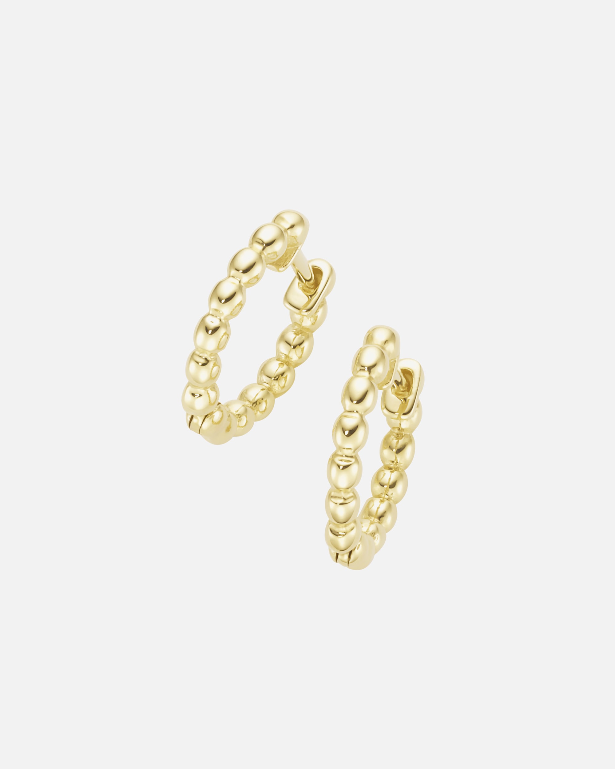 Ohrringe für Weiblich Luigi Merano Creolen in Kugel-Design, Gold 375 Onesize