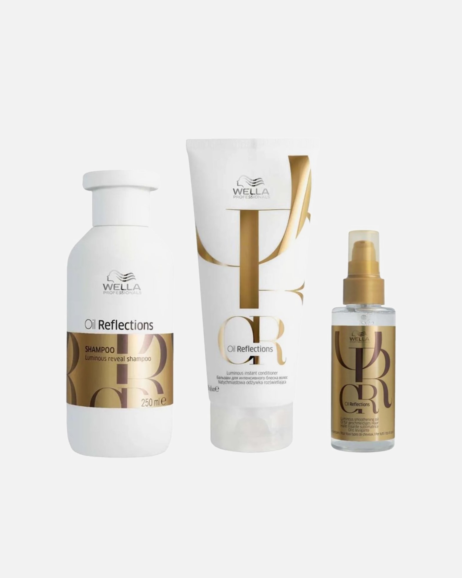 Haarpflegeset für Weiblich Wella Oil Reflections Bundle Oil 1 Stück
