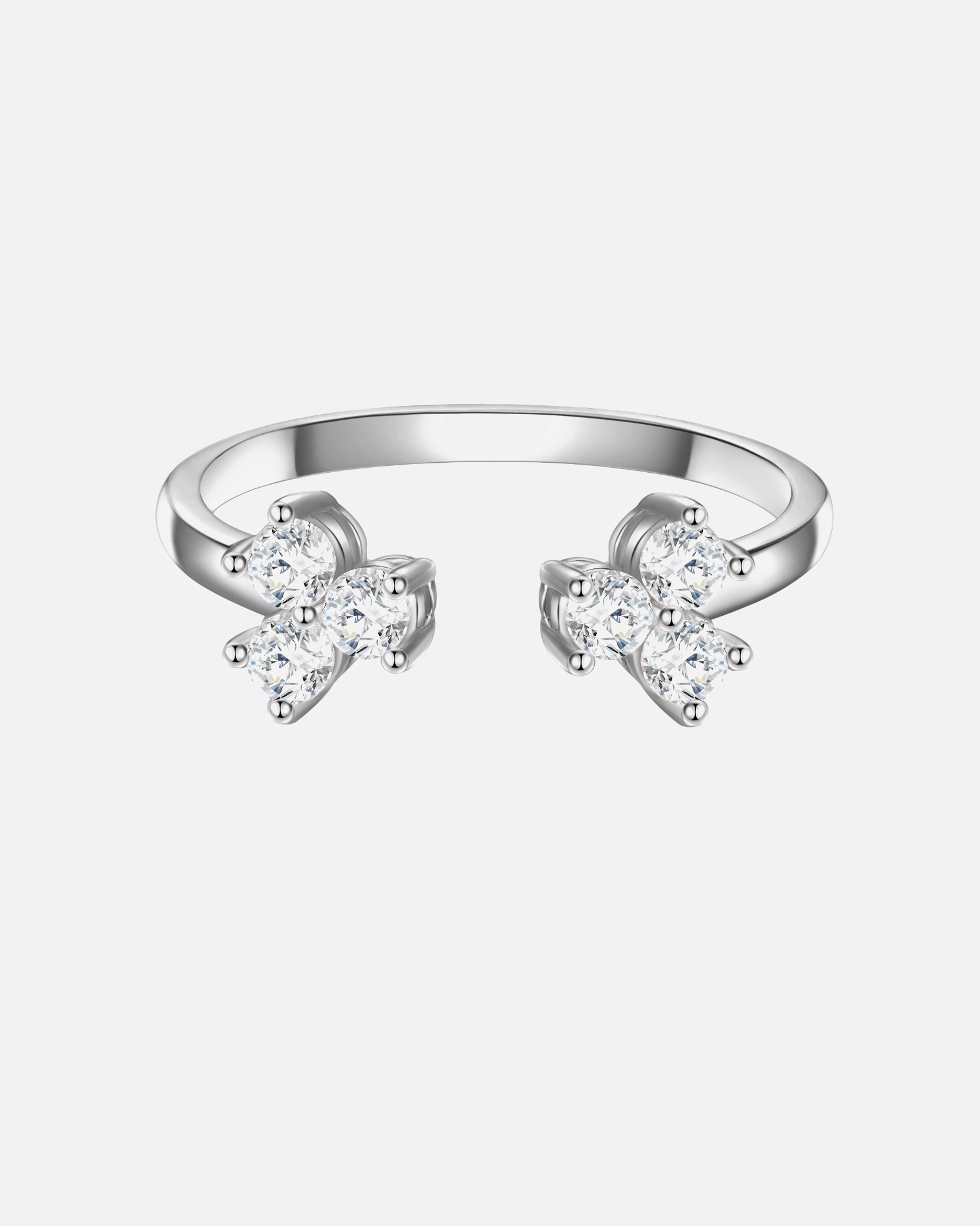 Ring für Weiblich Glanzstücke München Ring aus Sterling Silber in silber mit Zirkonia 60