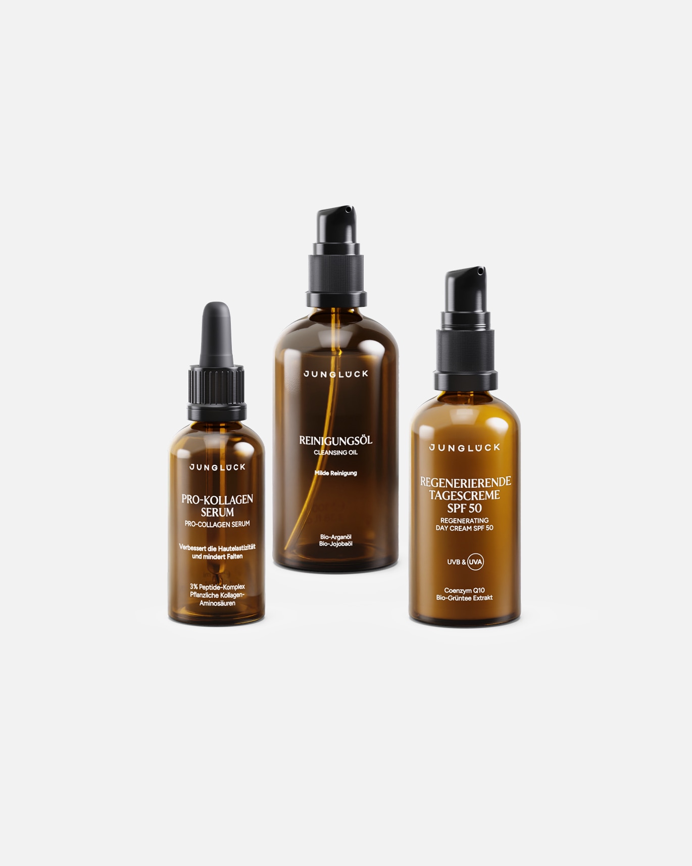 Gesichtspflegeset für Weiblich Junglück Set Linien & Falten minimieren mit SPF 50 1 Stück