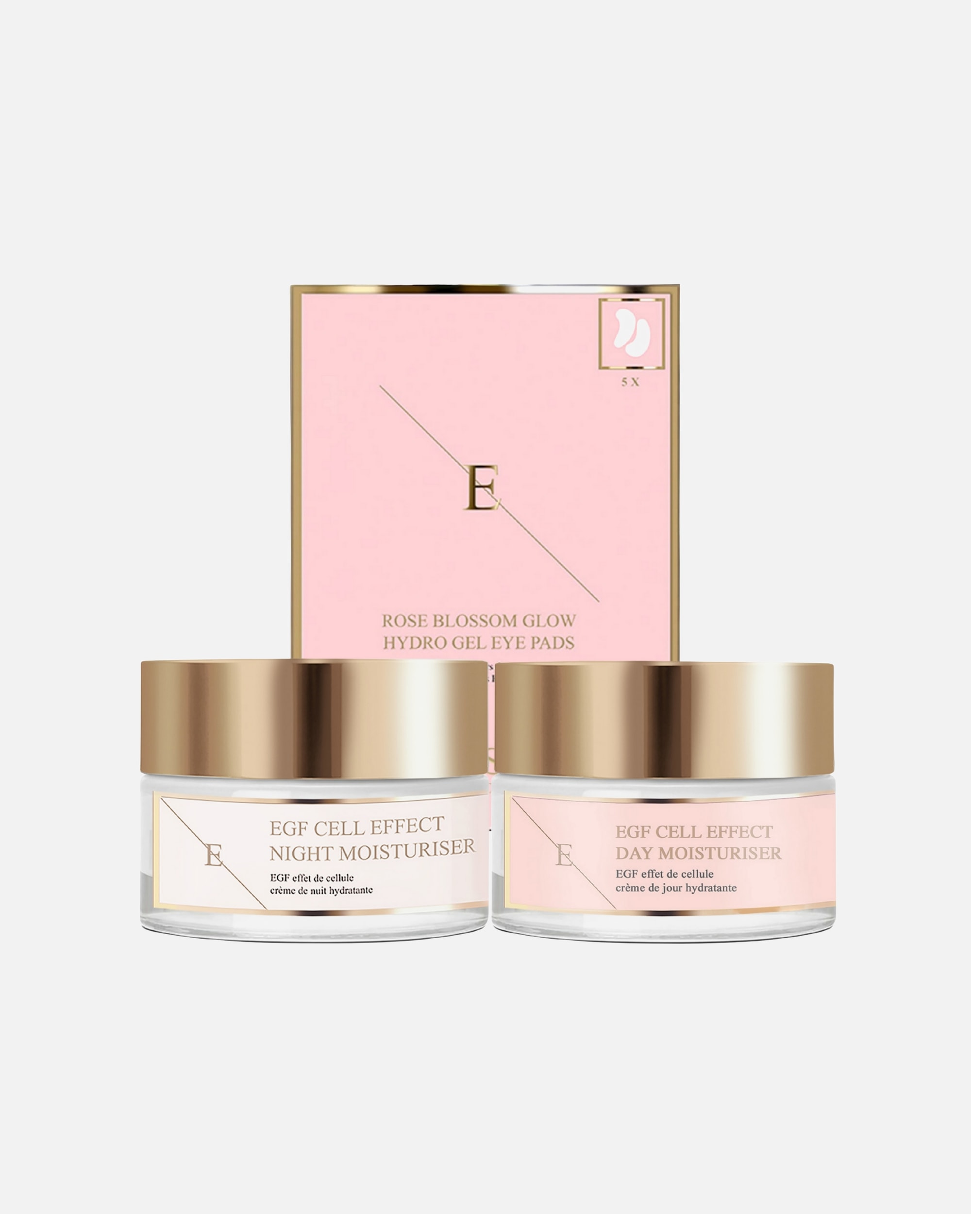 Gesichtspflegeset für Weiblich ErthSkin London EGF Duo + Rose Augenset 1 Stück