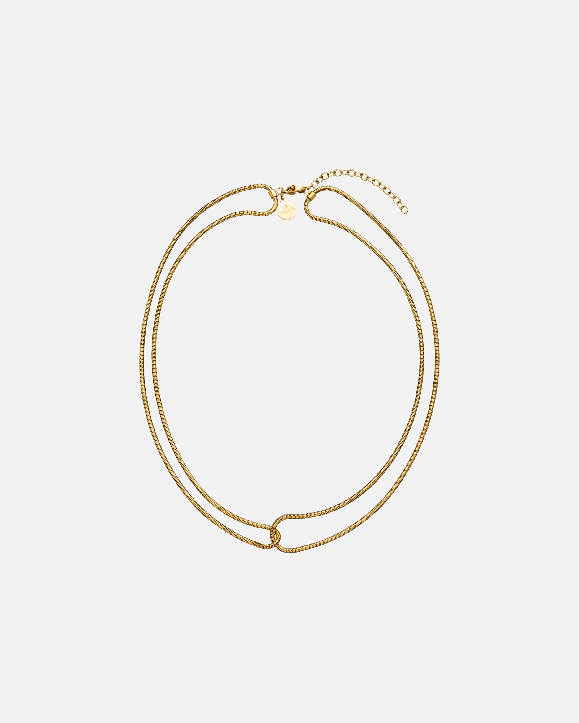 Halskette für Unisex Purelei Kindness Kette 100% Edelstahl 40–45 cm