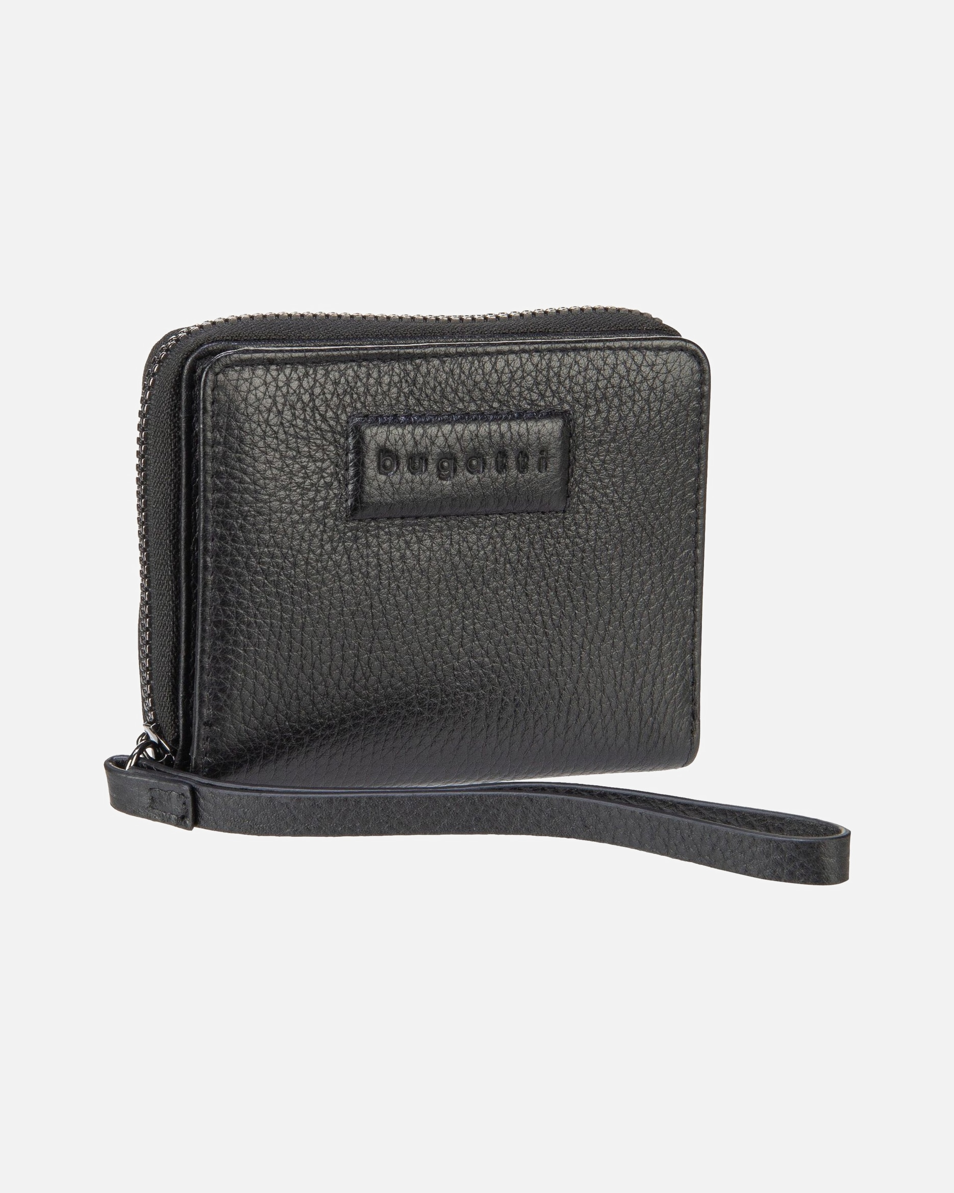 Portemonnaie für Weiblich Bugatti Geldbörse Elsa Zip Ladies I Schwarz