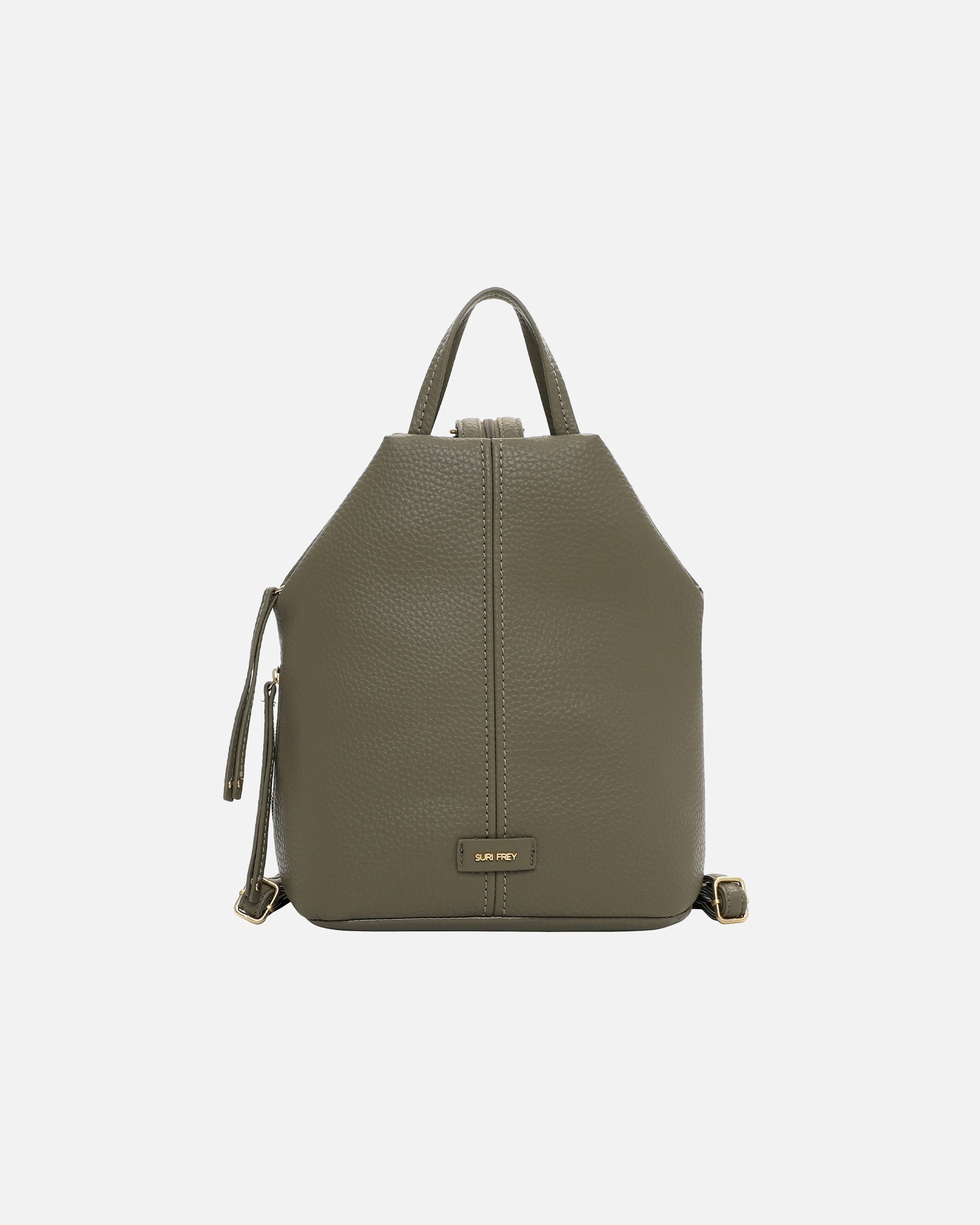Rucksack für Weiblich SURI FREY Rucksack SFY Gray Khaki