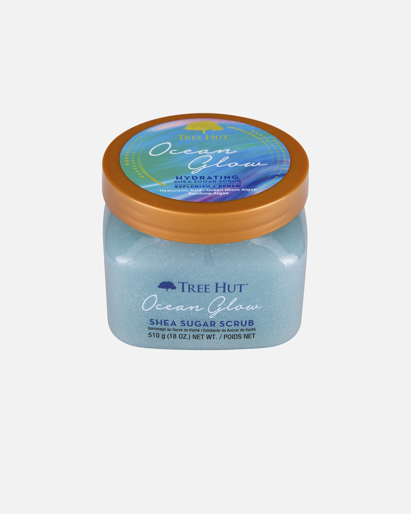 Körperpeeling für Unisex Tree Hut Ocean Glow Zuckerpeeling 510 gr