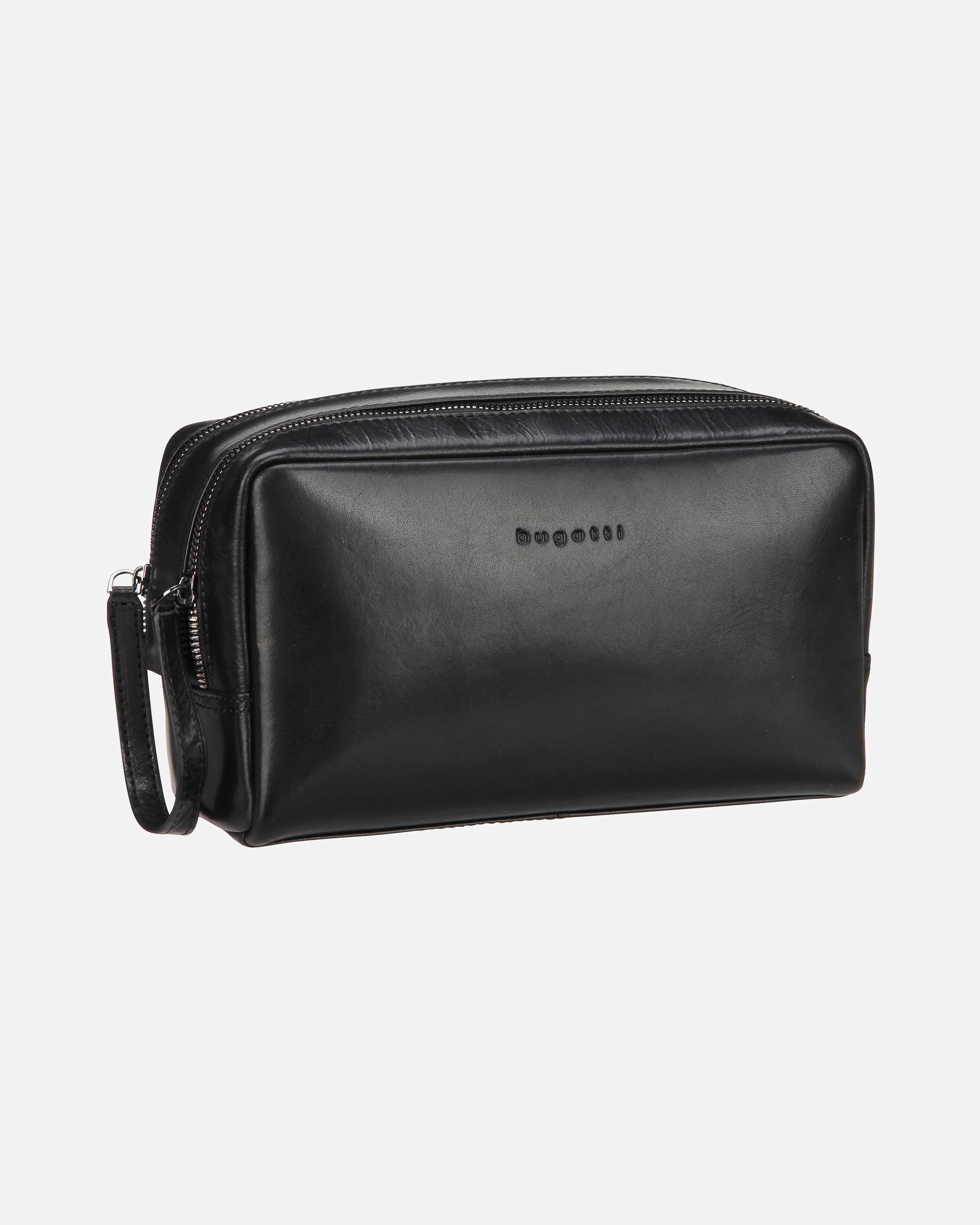 Kulturtasche für Männlich Bugatti Kulturbeutel Romano Schwarz