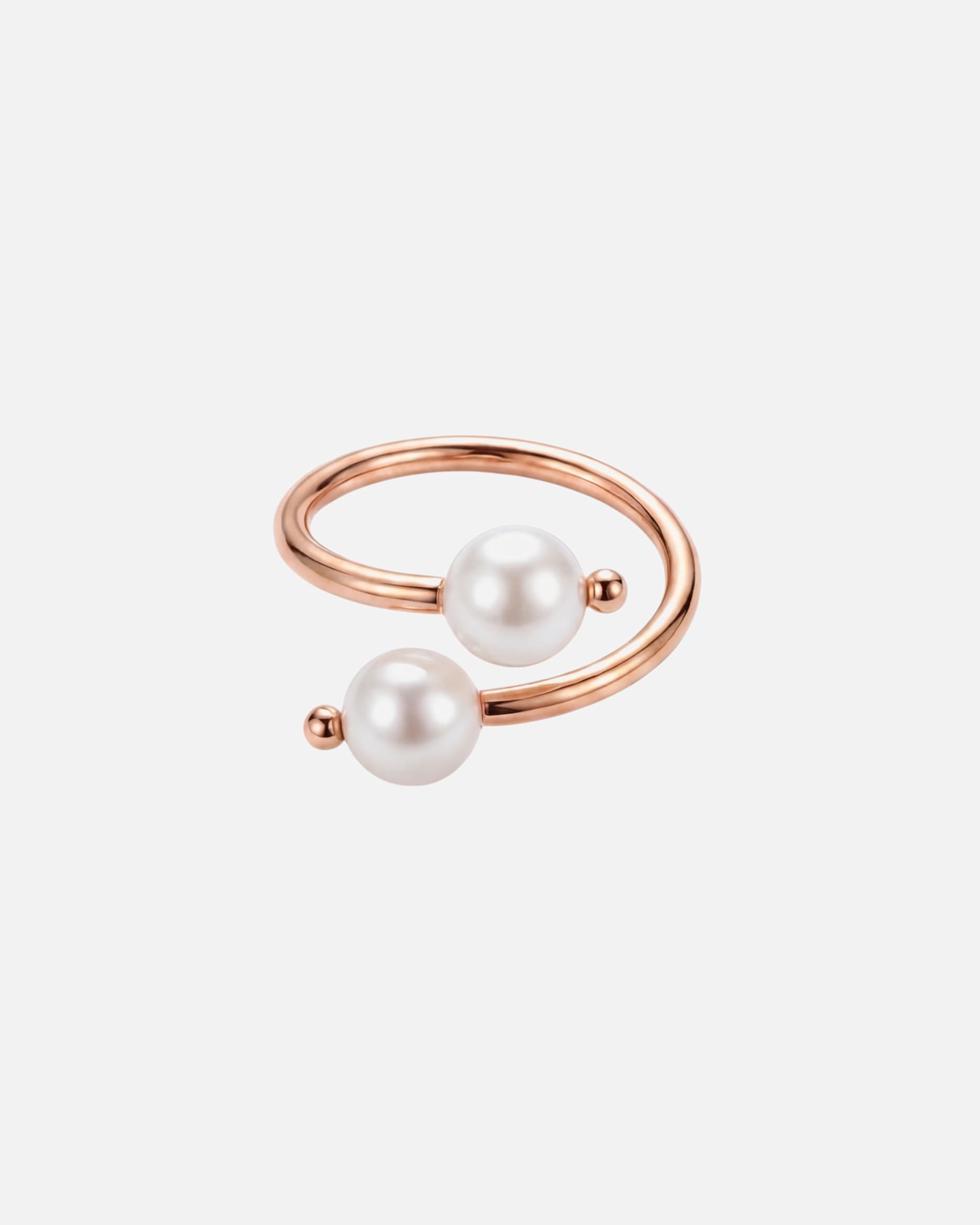 Ring für Unisex Purelei Pearl Muse Ring 100% Edelstahl M/L