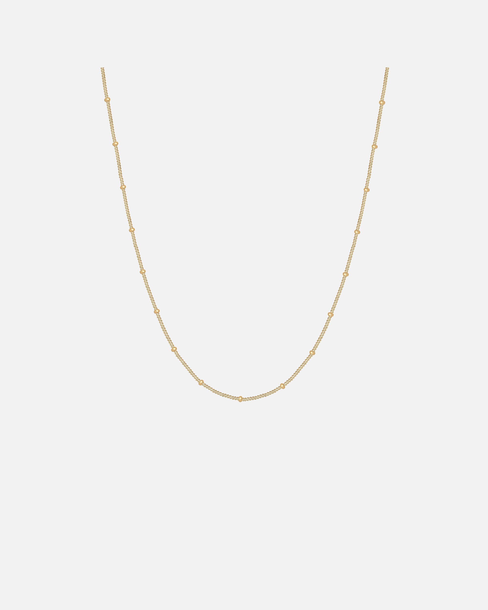 Halskette für Weiblich Elli Basic Panzerkette Kugeln Trend Fein 925 Silber 1 Stück