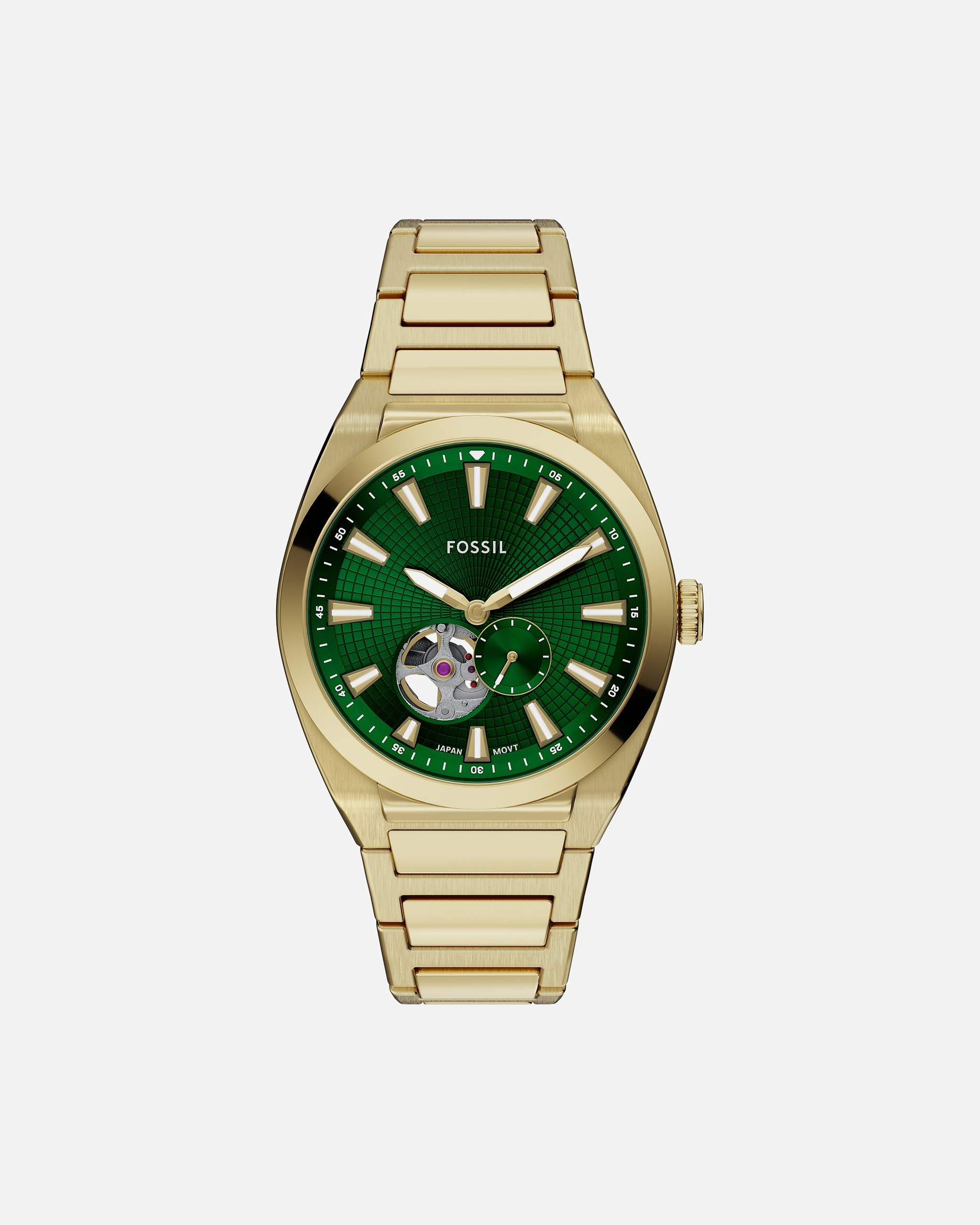 Uhr für Männlich Fossil Herrenuhr Edelstahl One Size