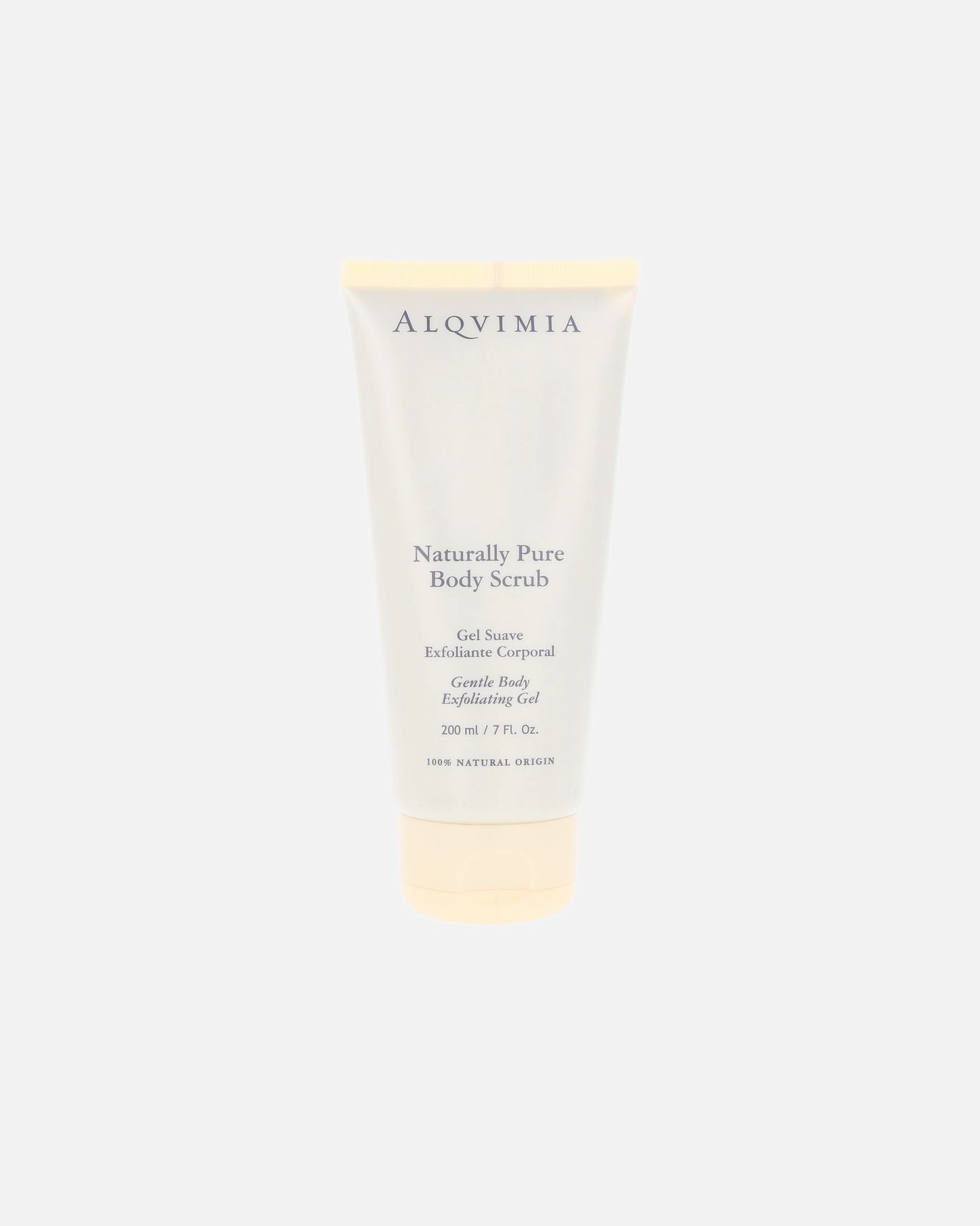 Körperpeeling für Weiblich Alqvimia NATURALLY PURE SCRUB Körperpeeling 200 ml