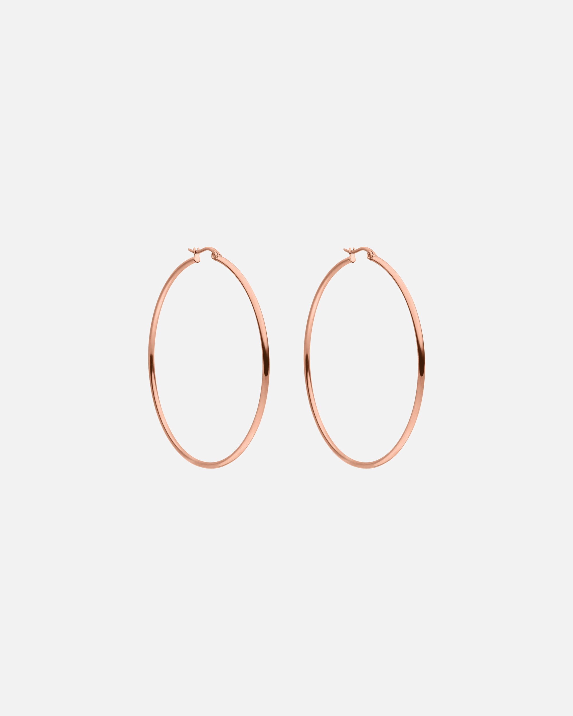 Ohrringe für Weiblich Purelei Hoops Ohrringe 100% Edelstahl Rosegold