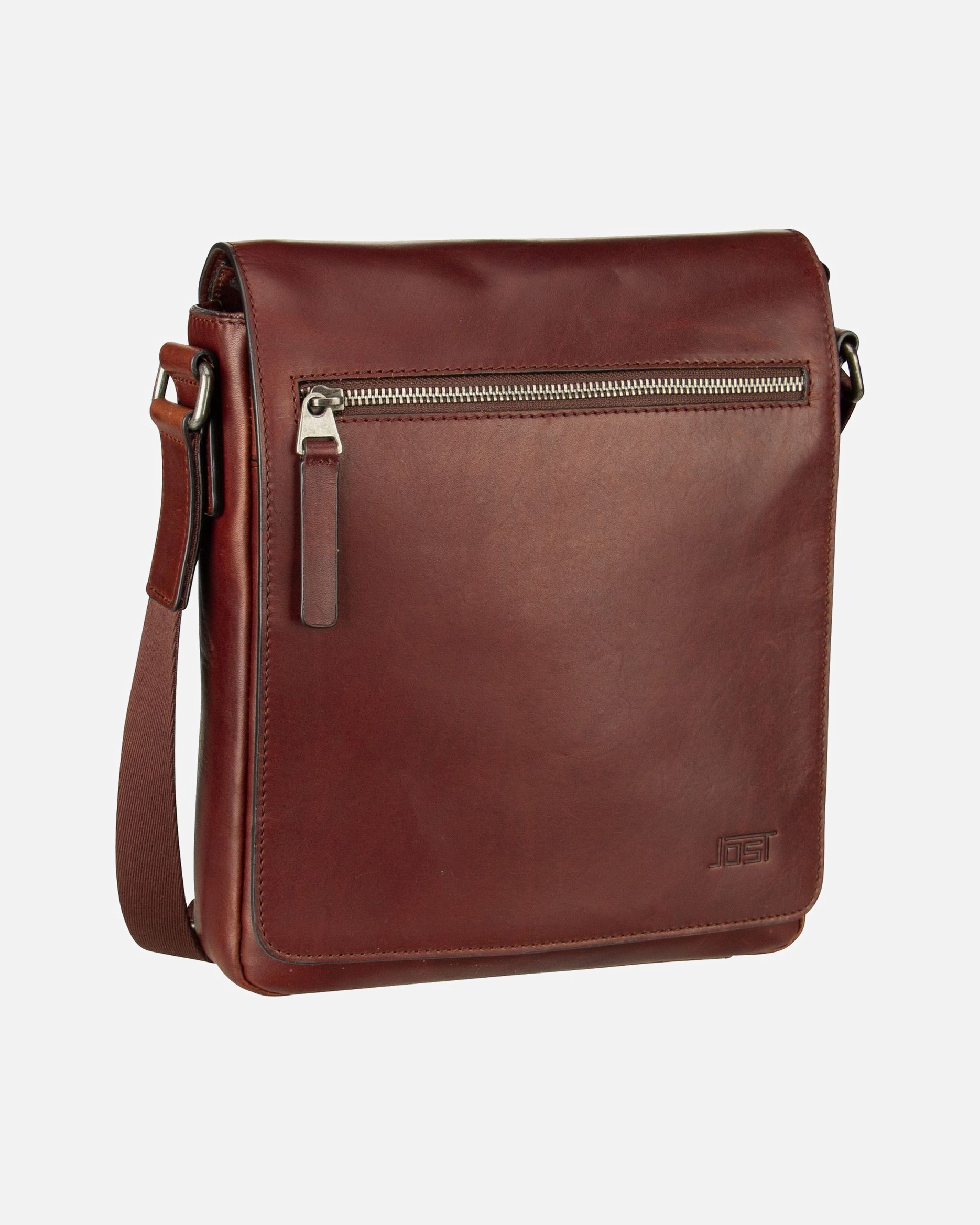 Umhängetasche für Unisex Jost Bodybag Lund L Braun