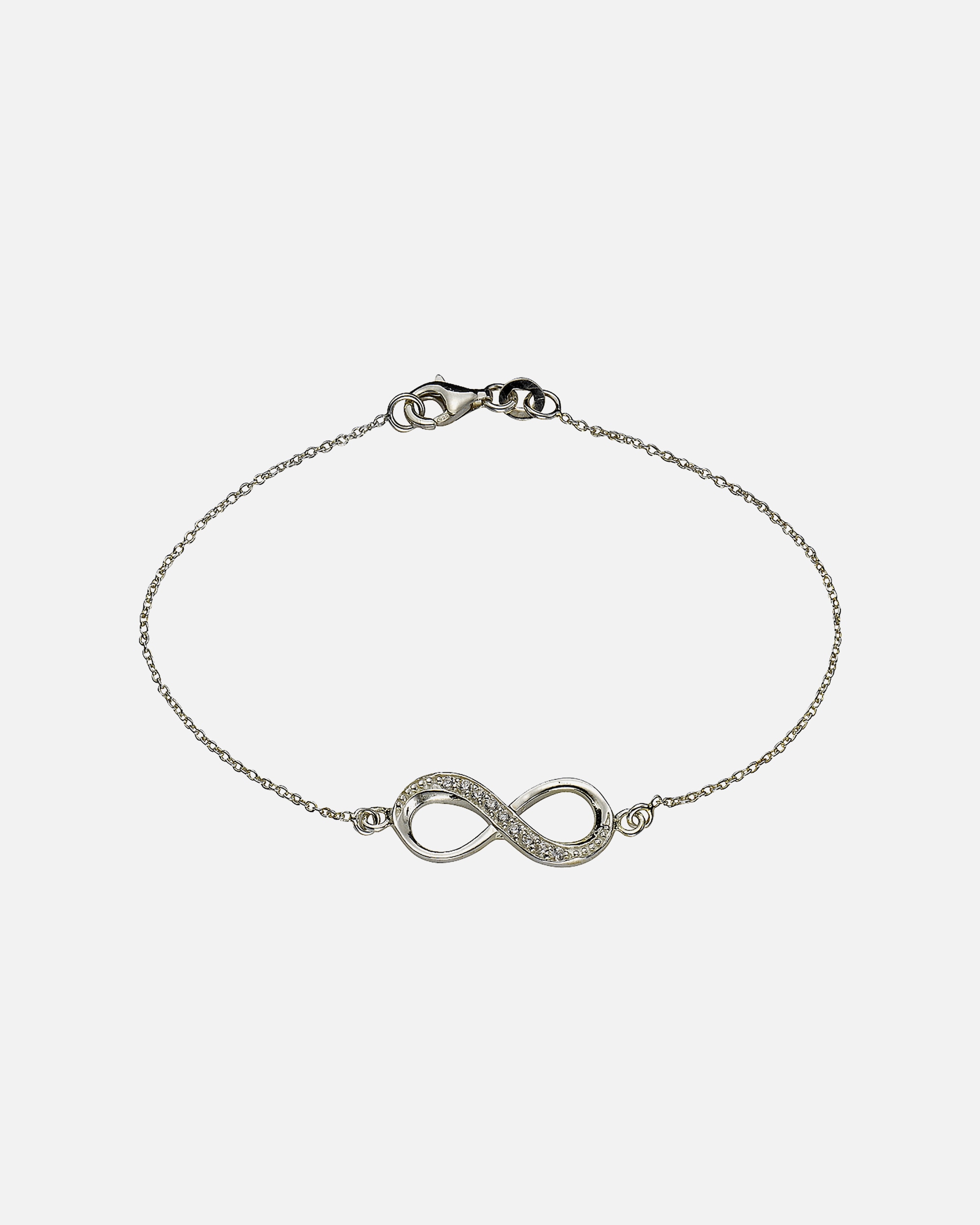 Armband für Weiblich Zeeme Armband 925/- Sterling Silber Zirkonia 19cm