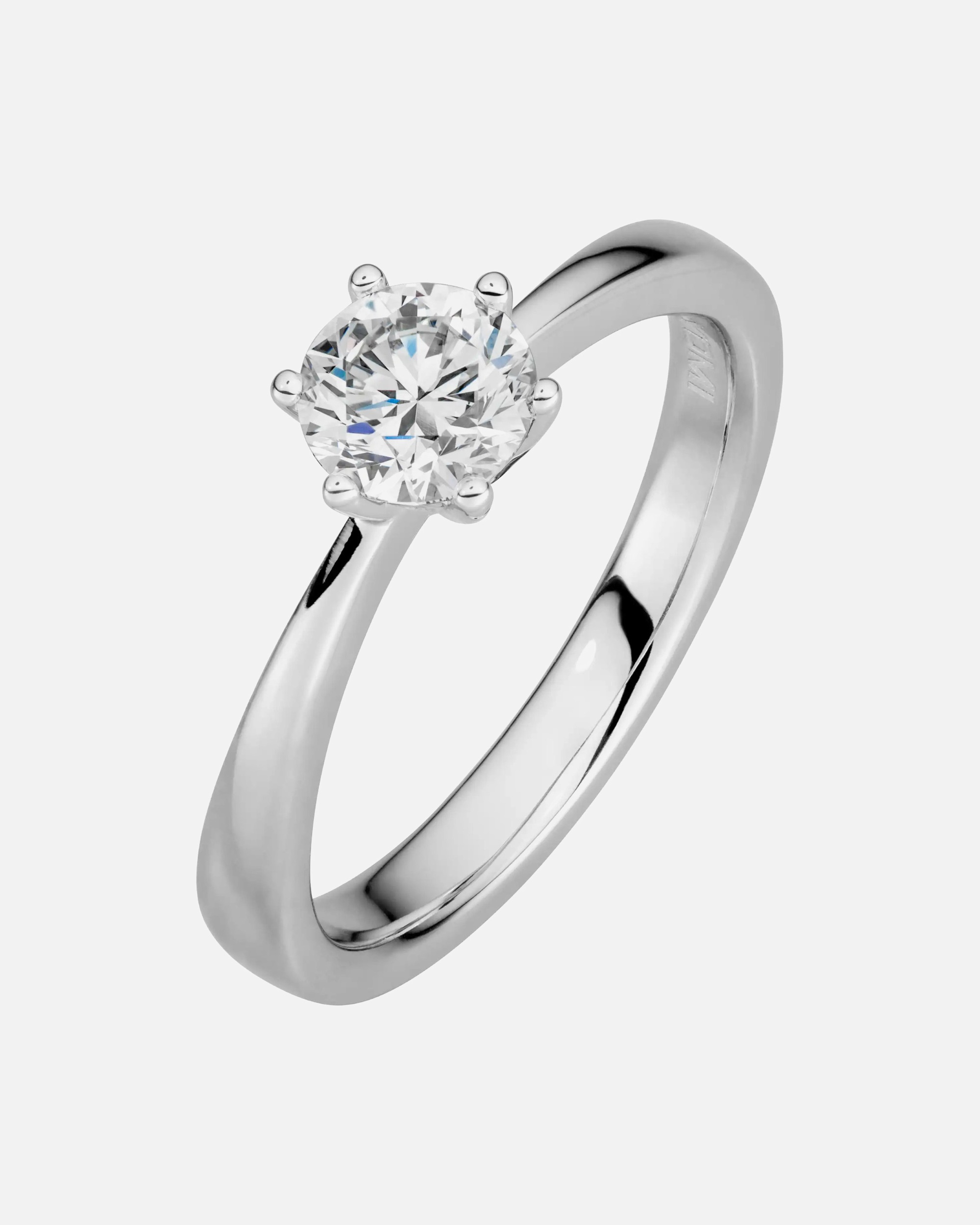 Ring für Weiblich Lyomi Default Brand Line Ring 585/- Gold Diamant Lab Grown weiß 0,75ct. 056 (17,8)
