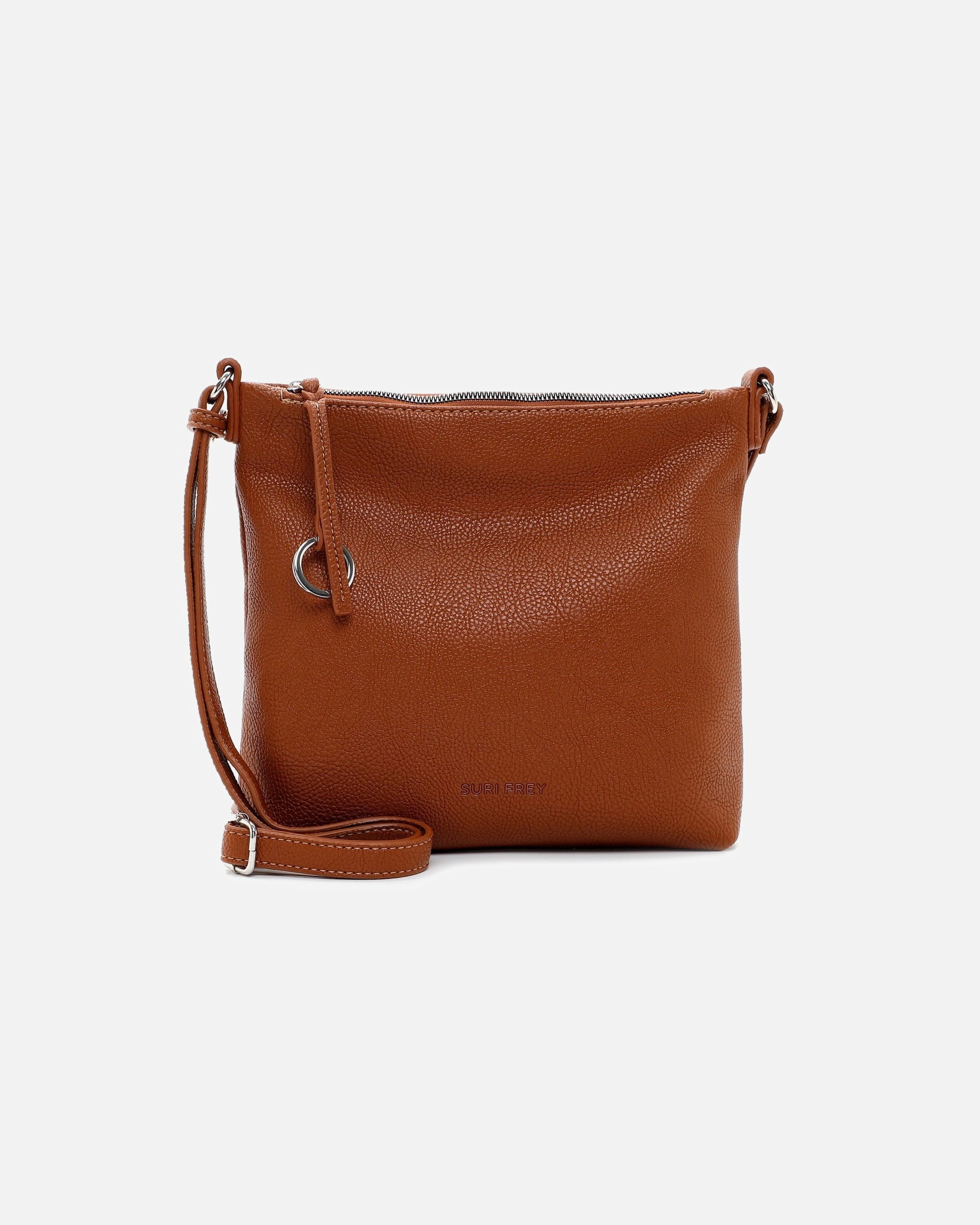 Clutch für Weiblich SURI FREY Umhängetasche SFY Debby Cognac