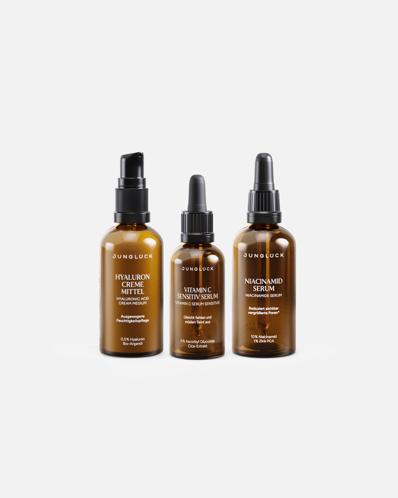 Gesichtspflegeset für Unisex Junglück Bestseller Trio 1 Stück