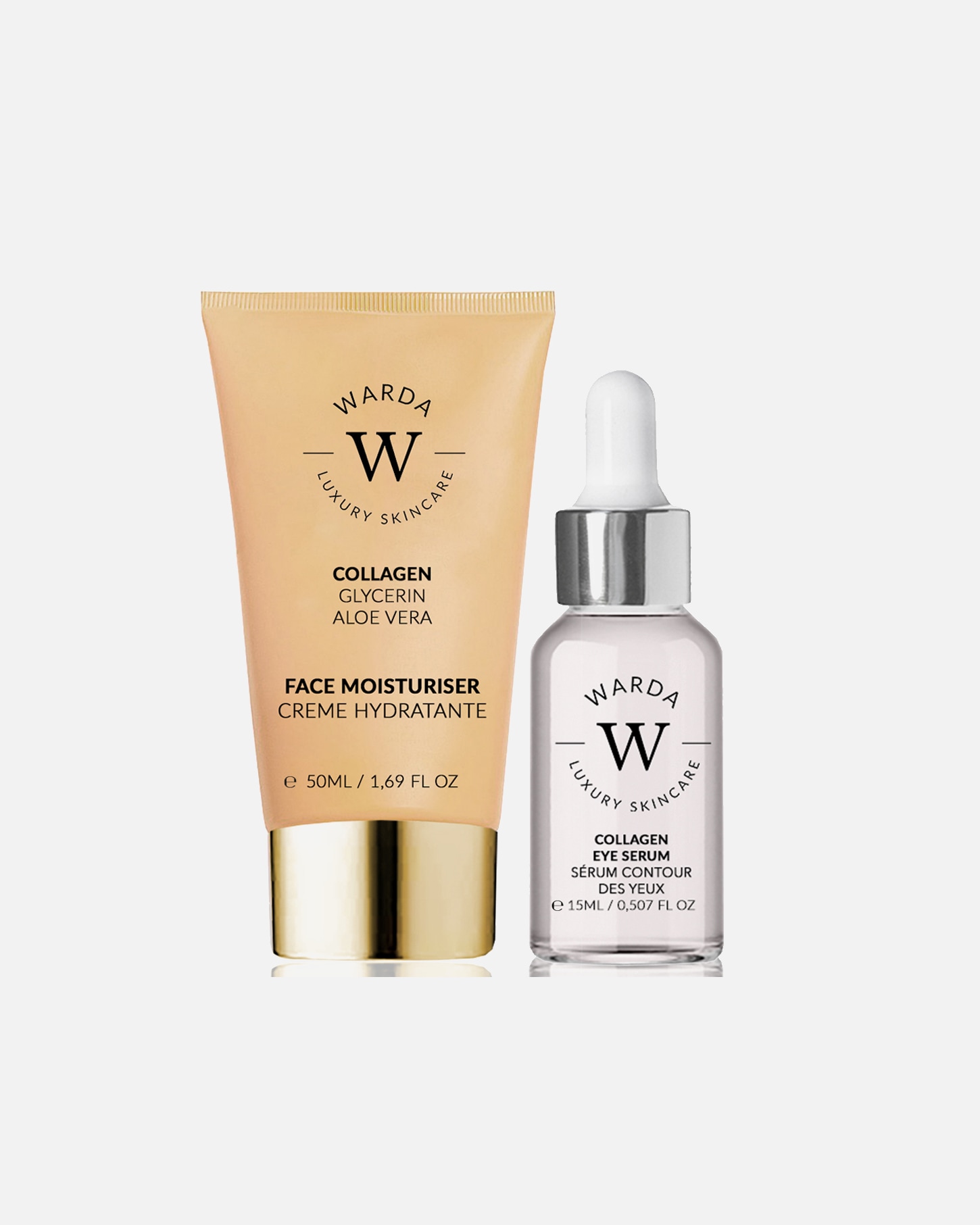 Gesichtspflegeset für Weiblich WARDA LUXURY SKINCARE Vitamin C serum Duo 1 Stück