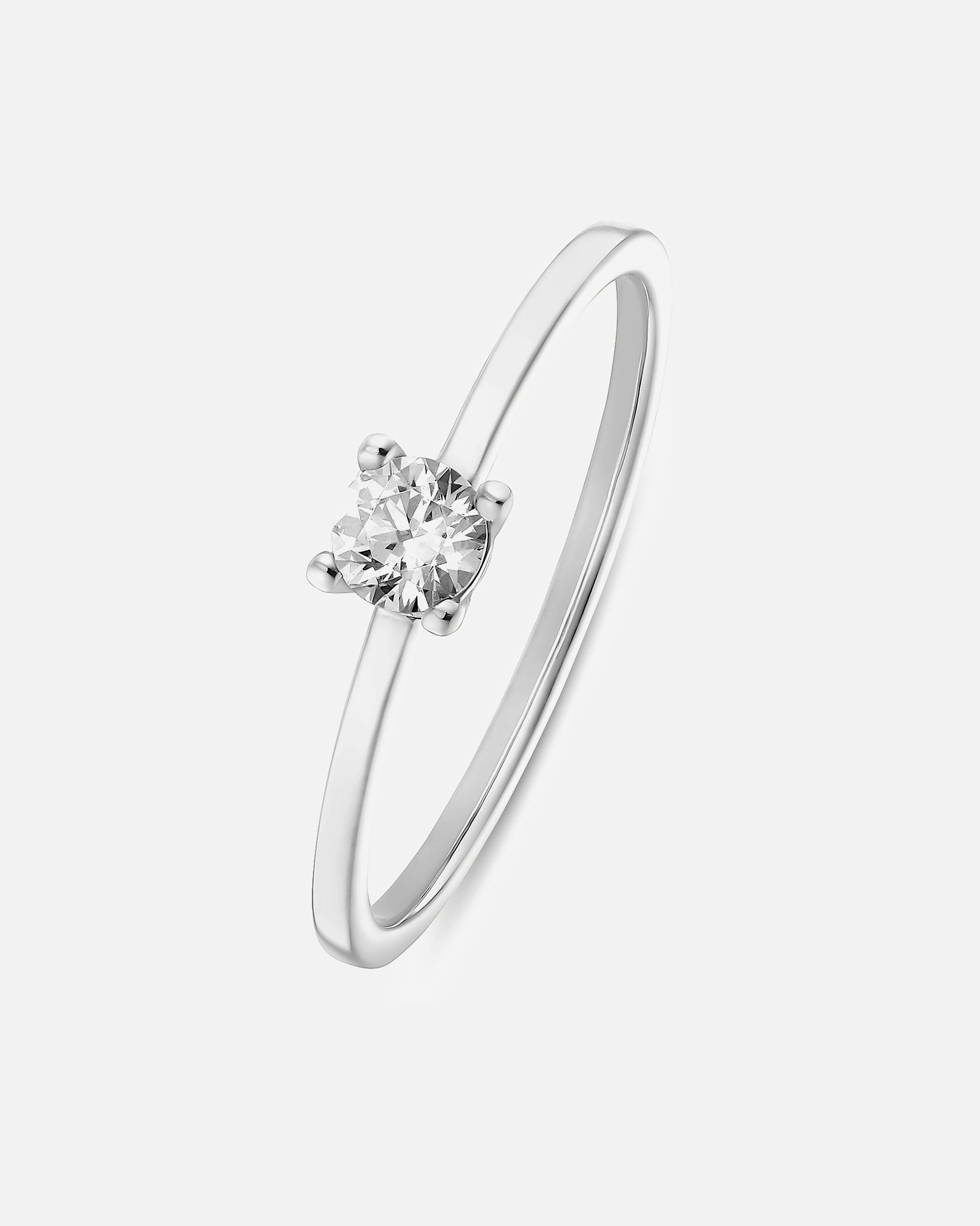 Ring für Weiblich CHRIST Damenring 375er Weißgold 54