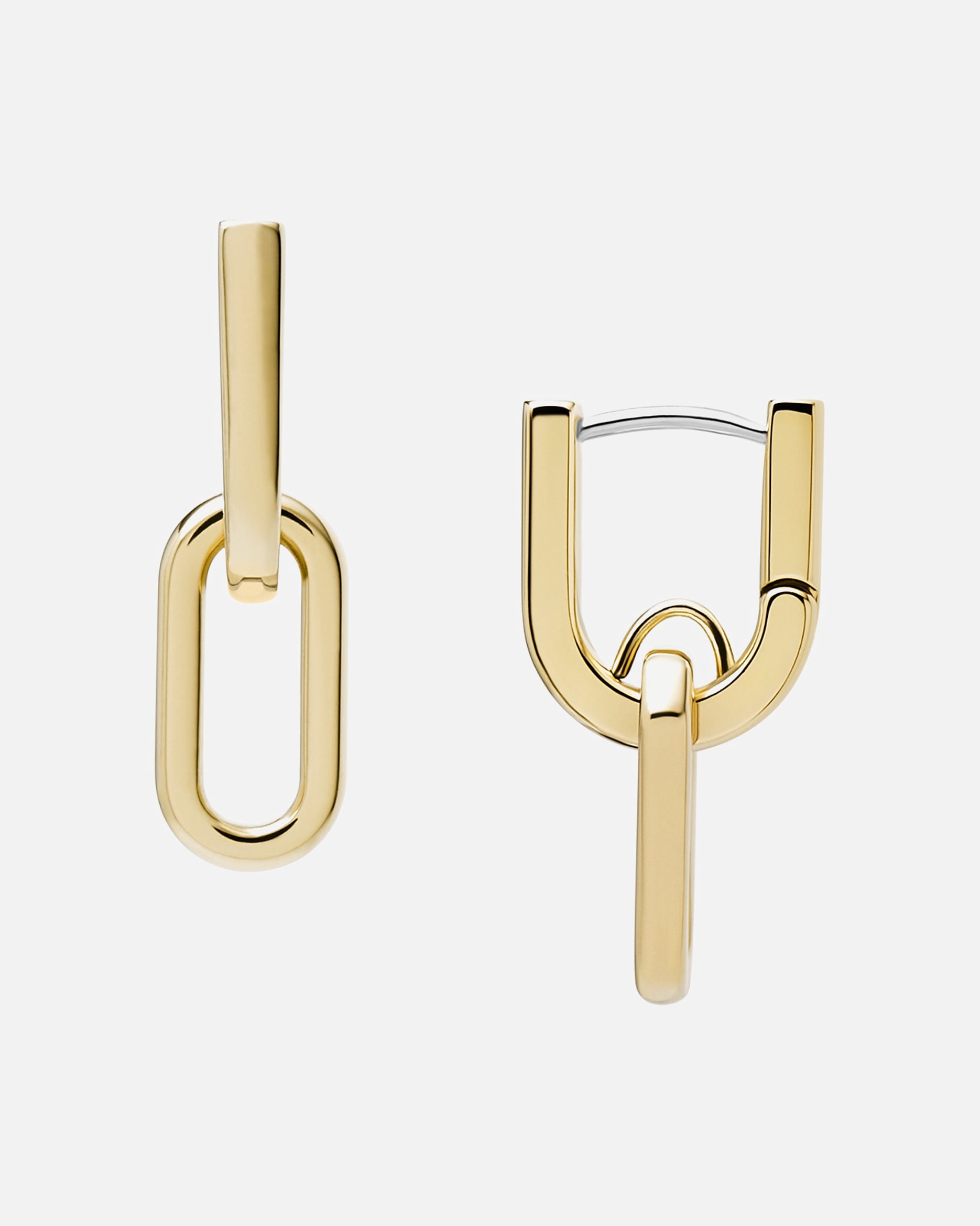 Ohrringe für Weiblich Fossil Ohrhänger Edelstahl 1 Stück